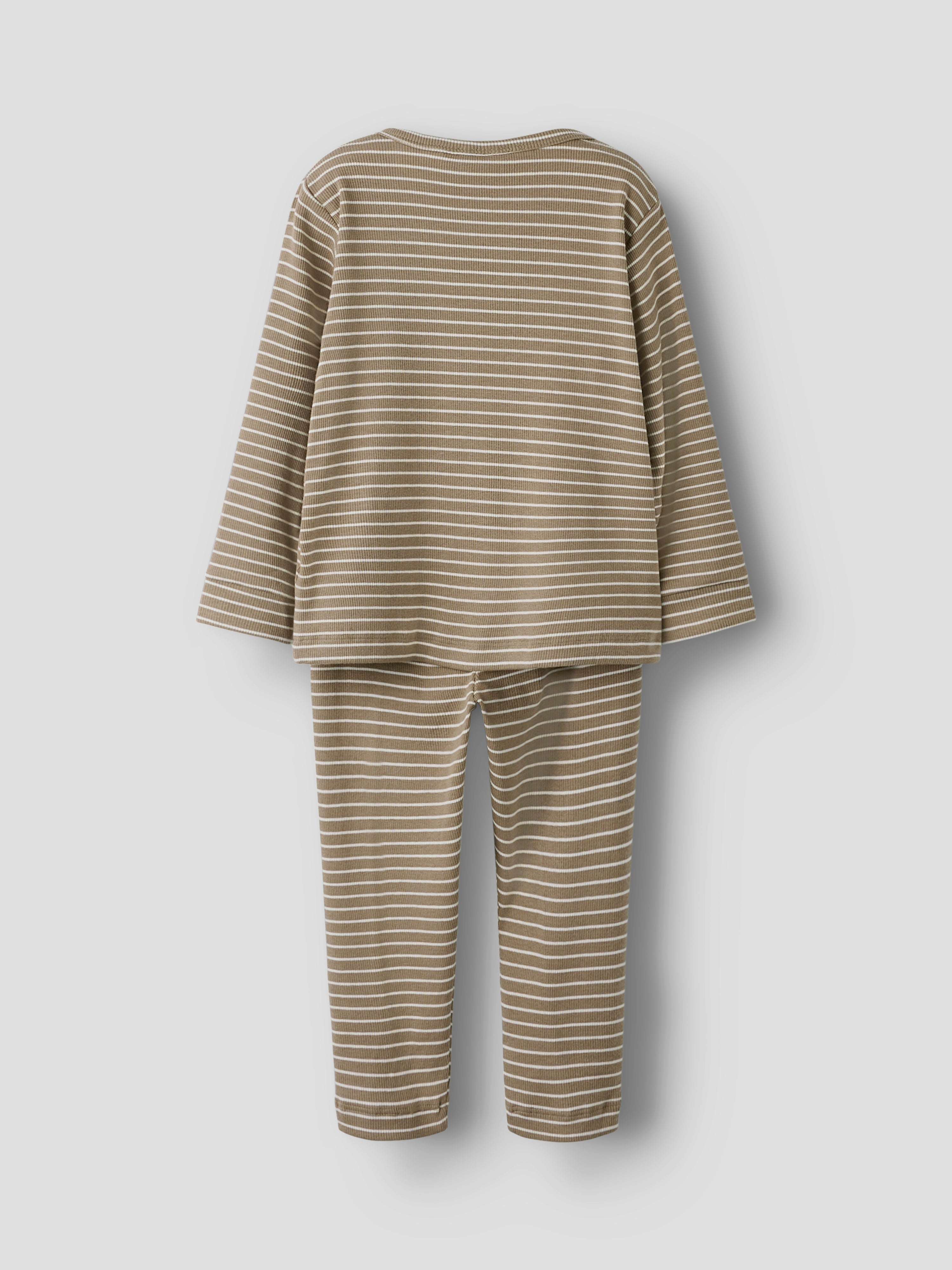 Lil Atelier Gago LS Nightset - Sepia Tint/Turtledove