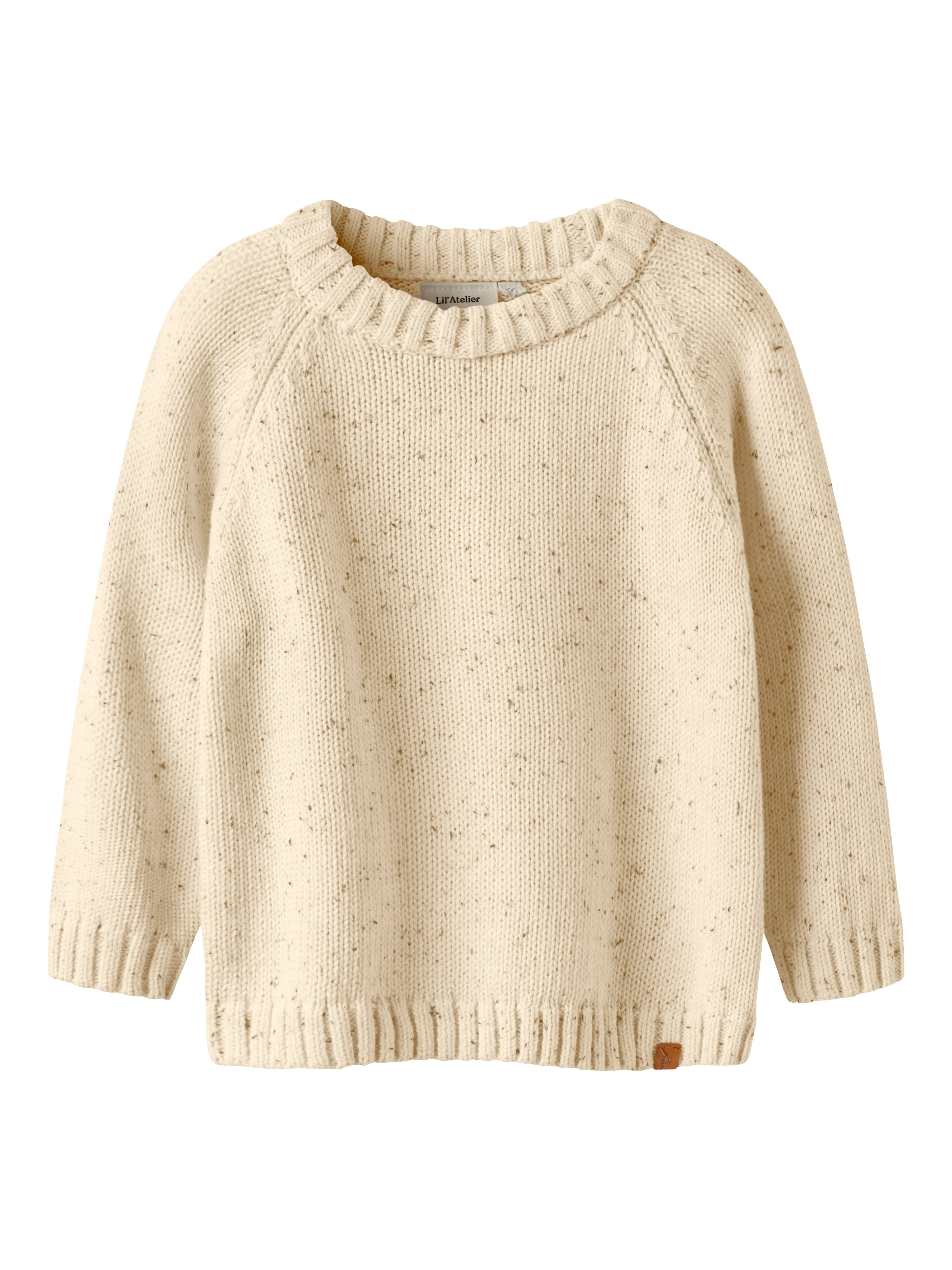 Lil Atelier Galto Fak LS Knit - Turtledove