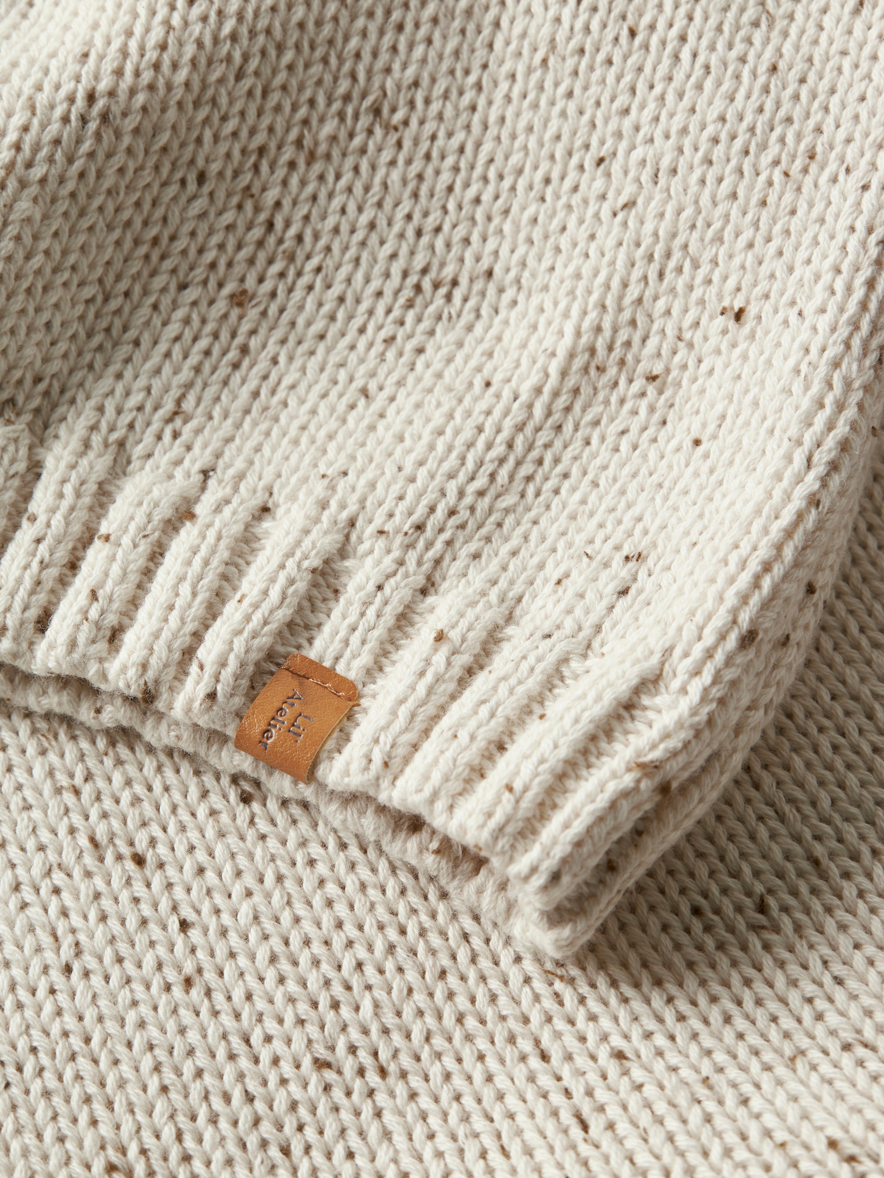 Lil Atelier Galto Fak LS Knit - Turtledove