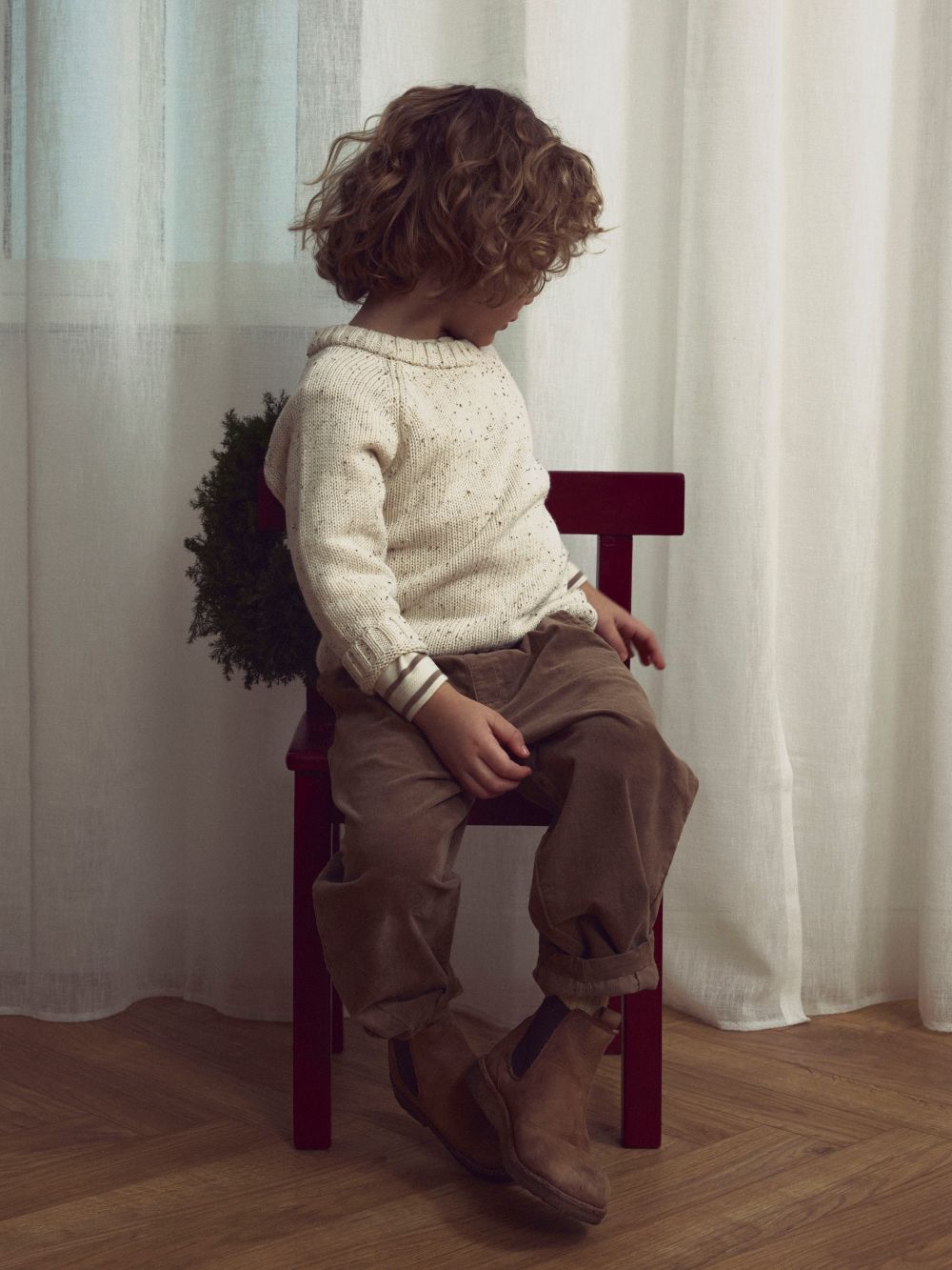 Lil Atelier Galto Fak LS Knit - Turtledove