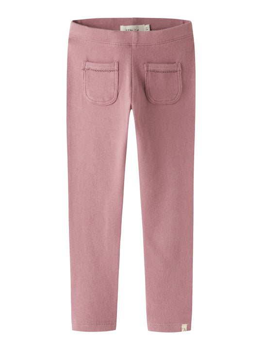 Lil Atelier Thora Huk Slim Leggings - Nostalgia Rose