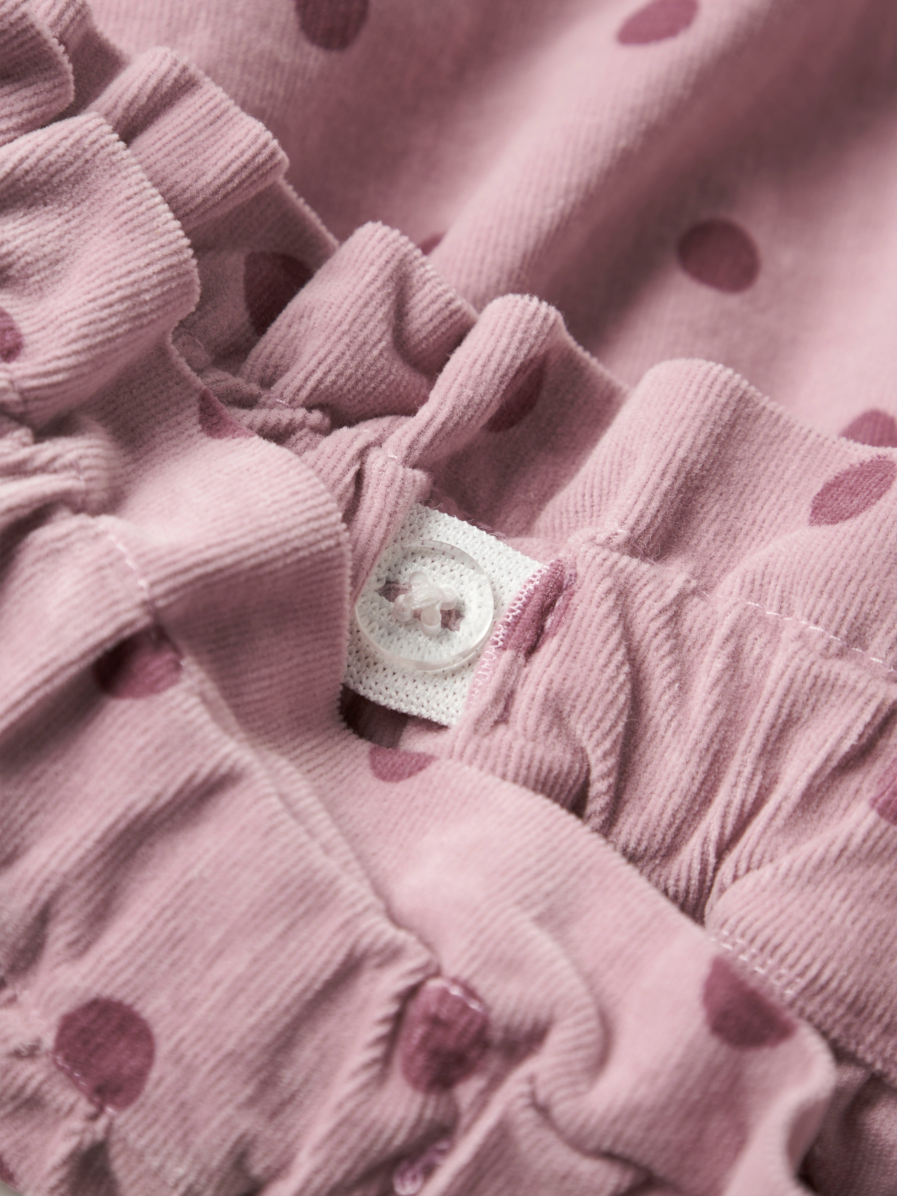 Lil Atelier Somba Loose Cord Skirt - Violet Ice