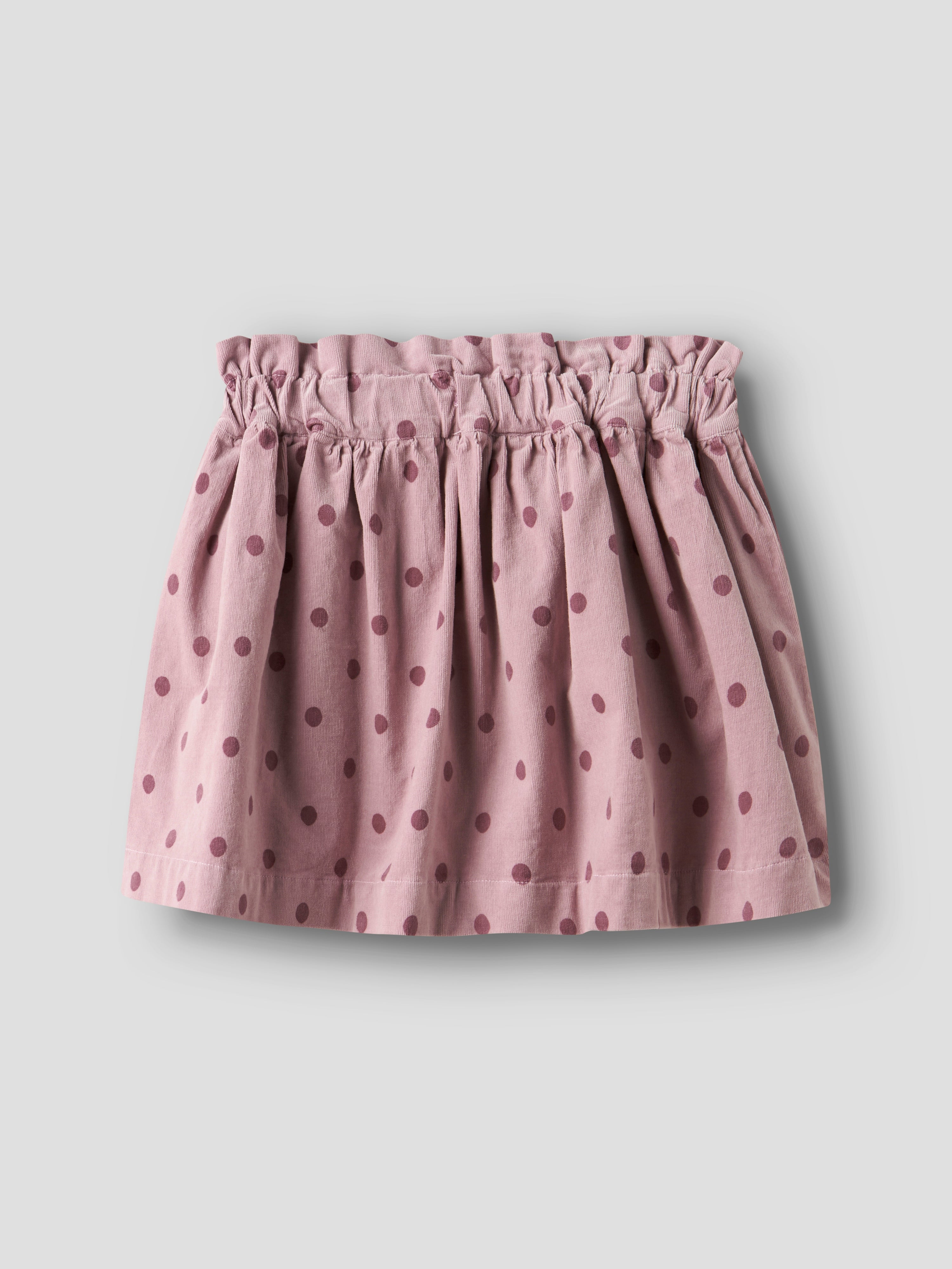 Lil Atelier Somba Loose Cord Skirt - Violet Ice