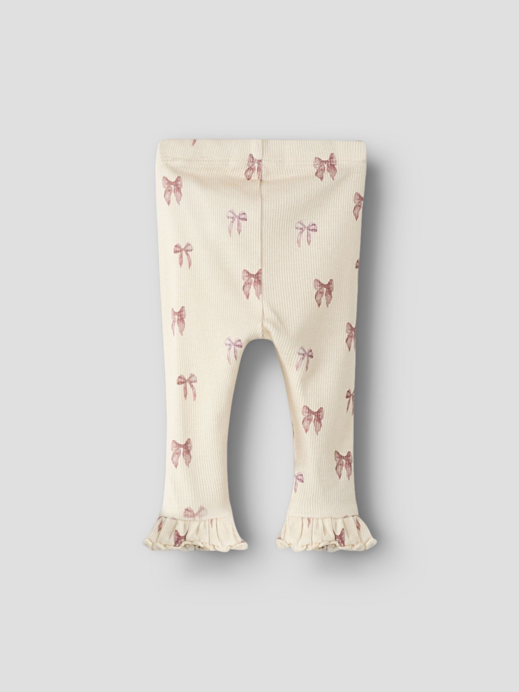 Lil Atelier Gavo Eka Legging - Turtledove/Bow