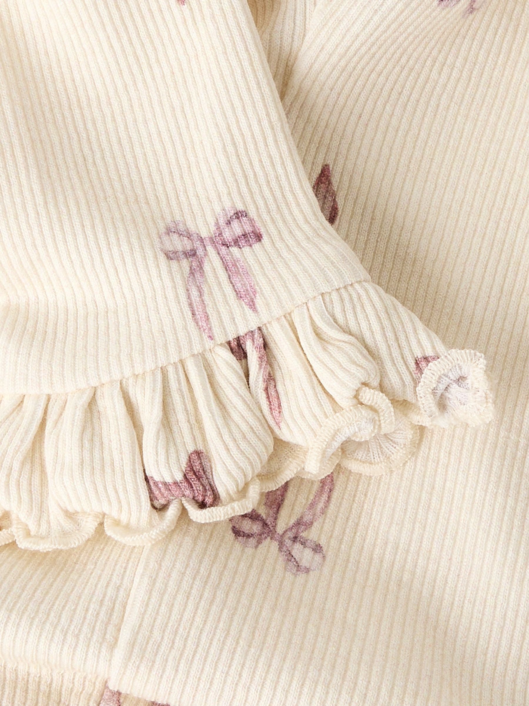 Lil Atelier Gavo Eka Legging - Turtledove/Bow