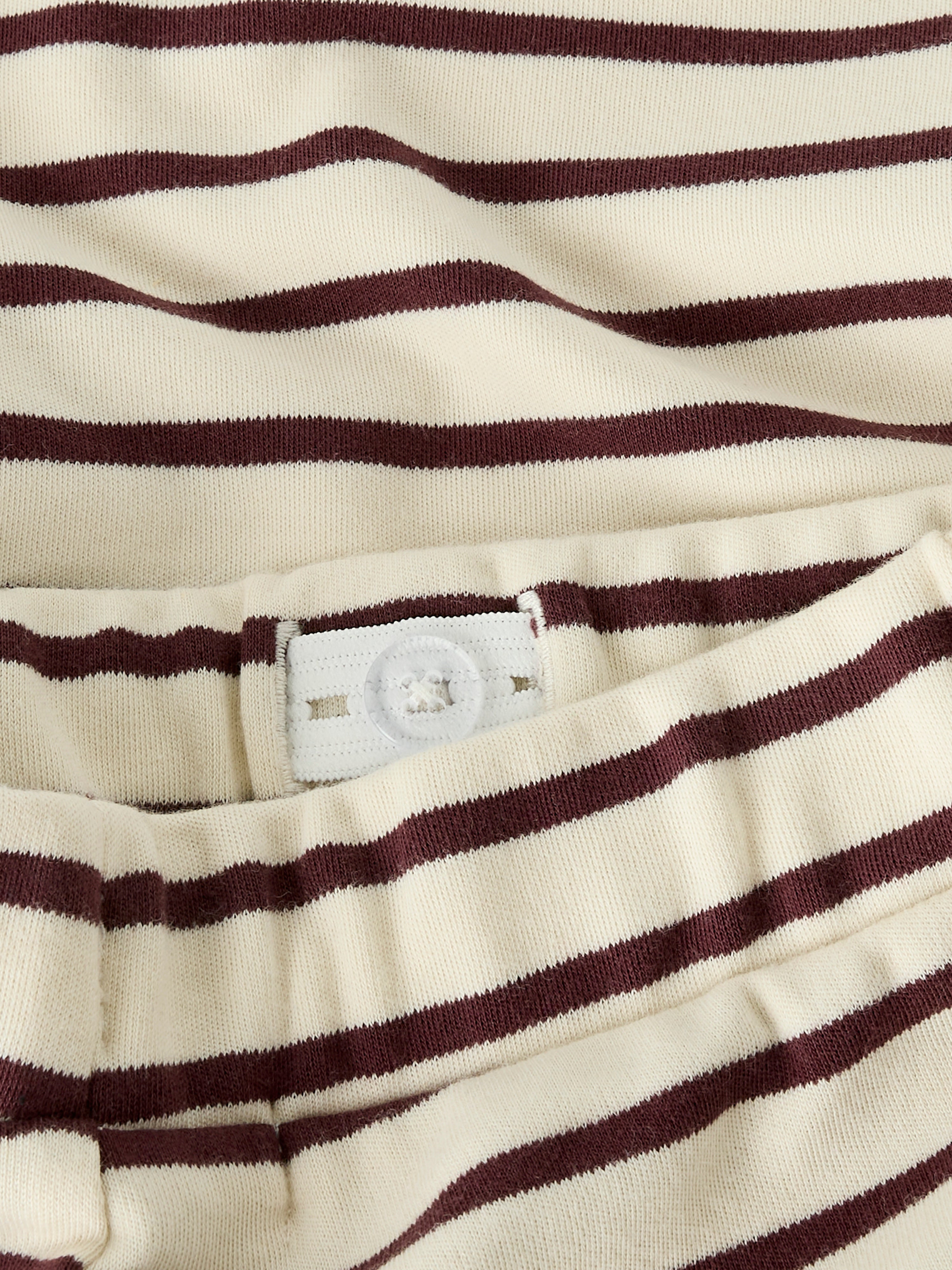 Lil Atelier Limia Wide Pants - Turtledove/Catawba Grape