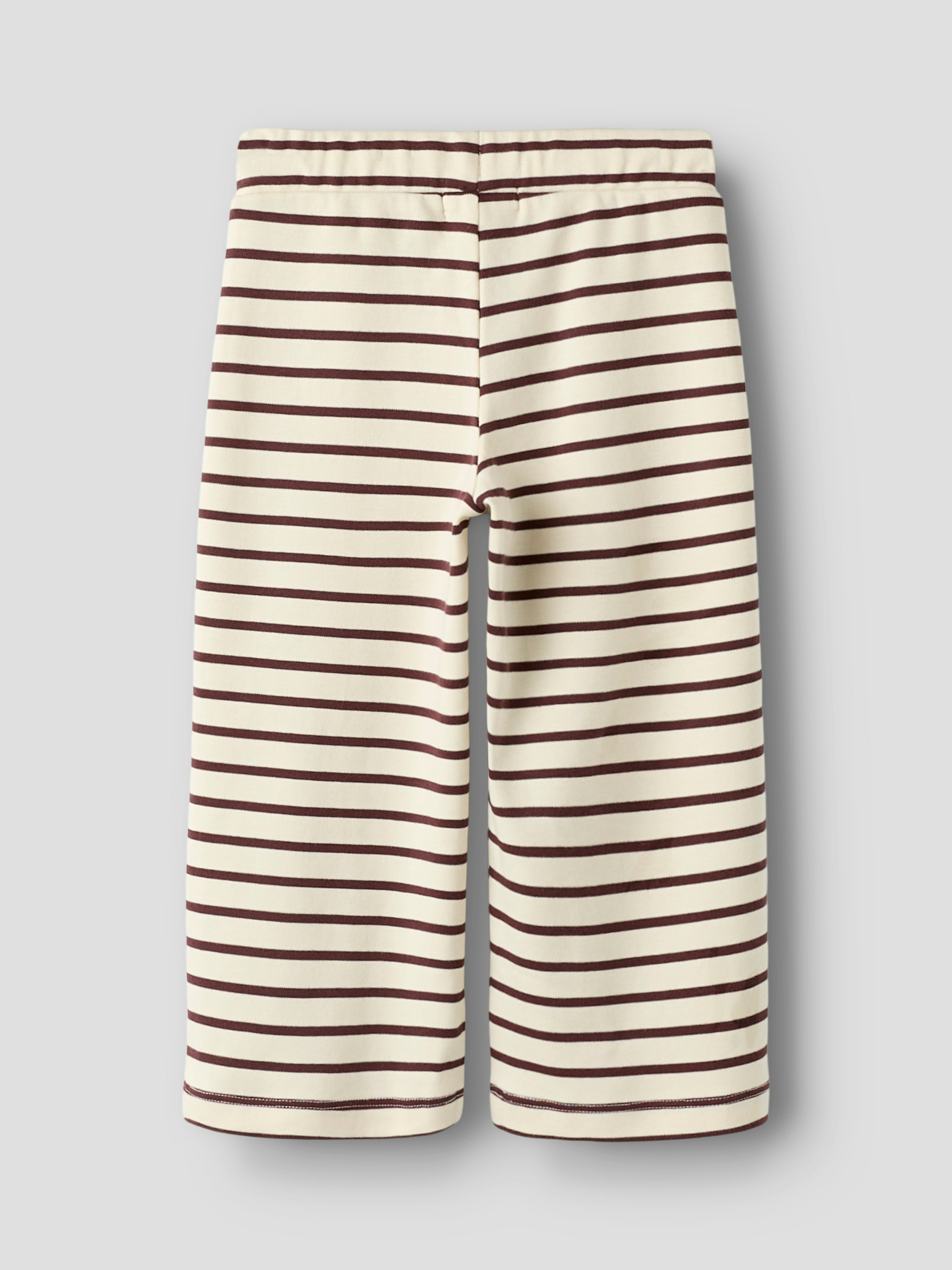 Lil Atelier Limia Wide Pants - Turtledove/Catawba Grape