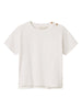 Lil Atelier Dolan SS Loose Top - Coconut Milk