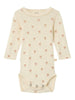 Lil Atelier Nalu Wool Body - Turtledove/Bow