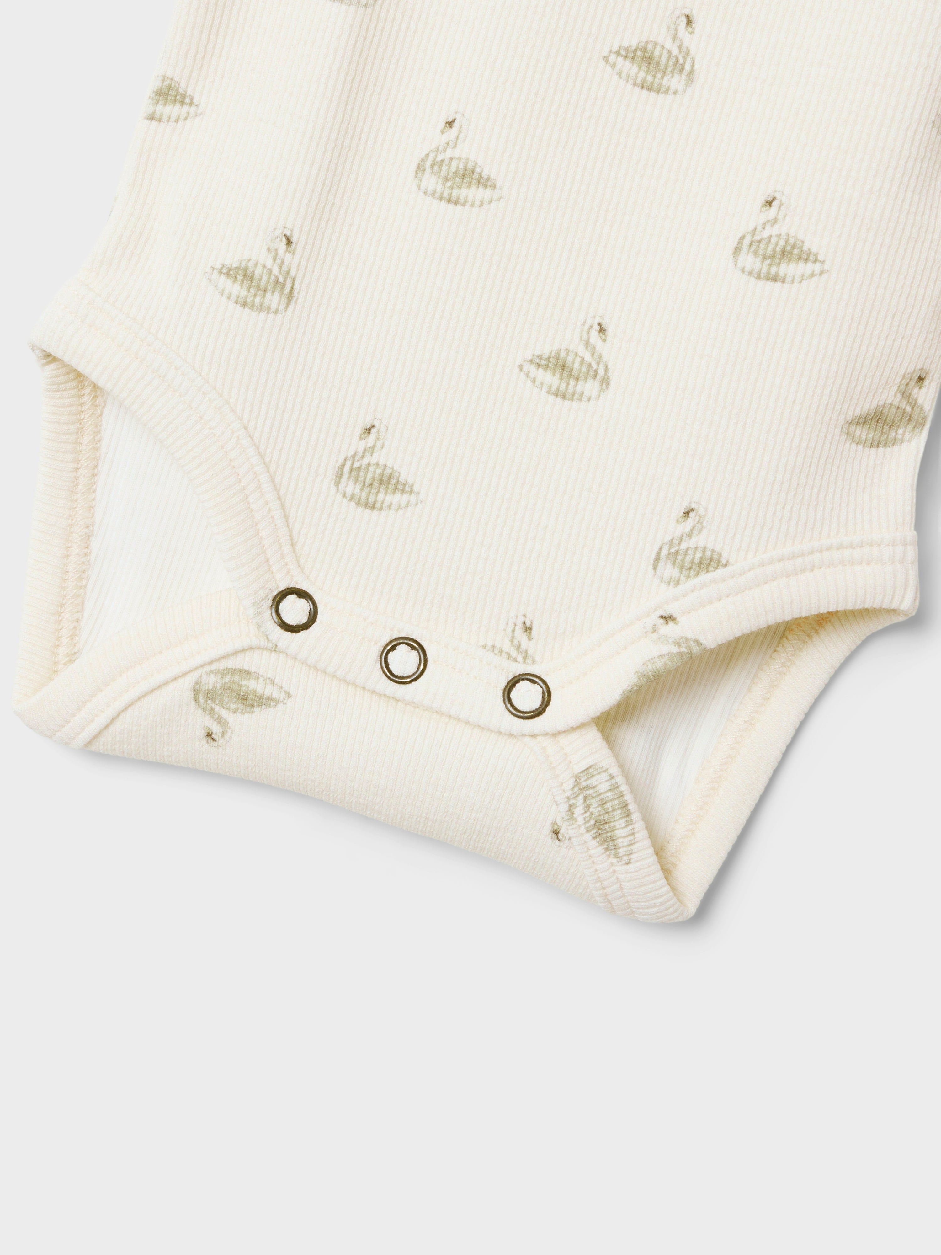 Lil Atelier Gavo Eko Slim Body NOOS - Pastel Parchment/Swan