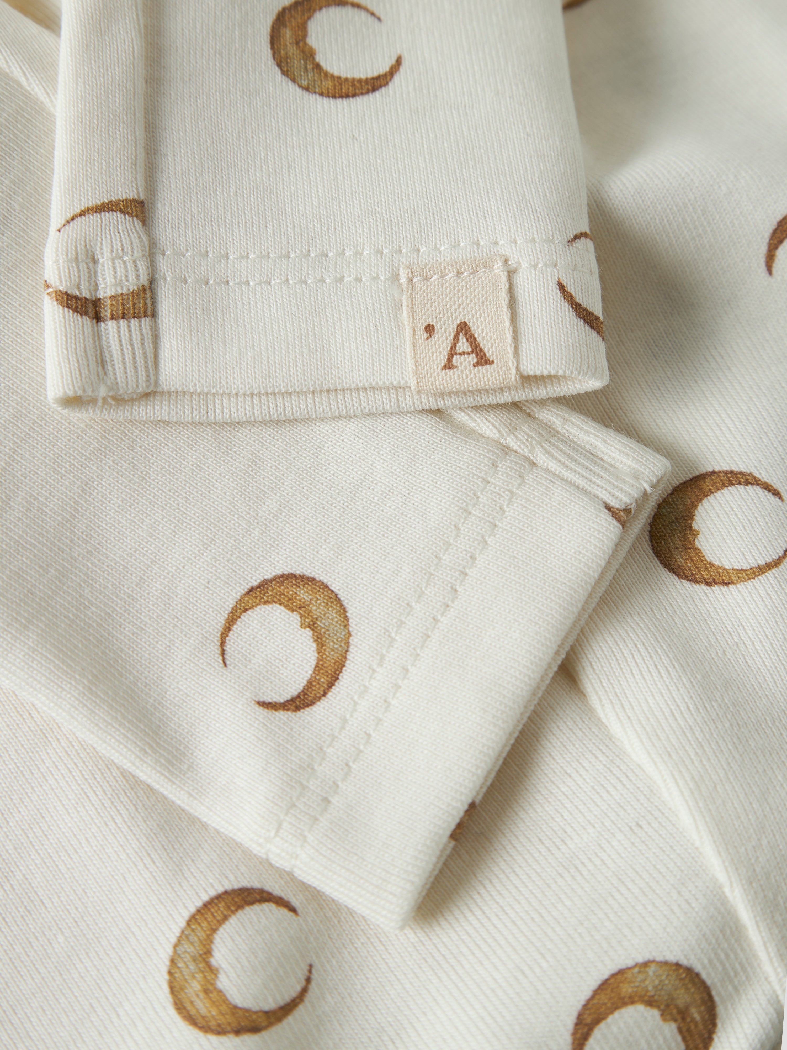 Lil Atelier Layo Kim Leggings - Coconut Milk/Moon
