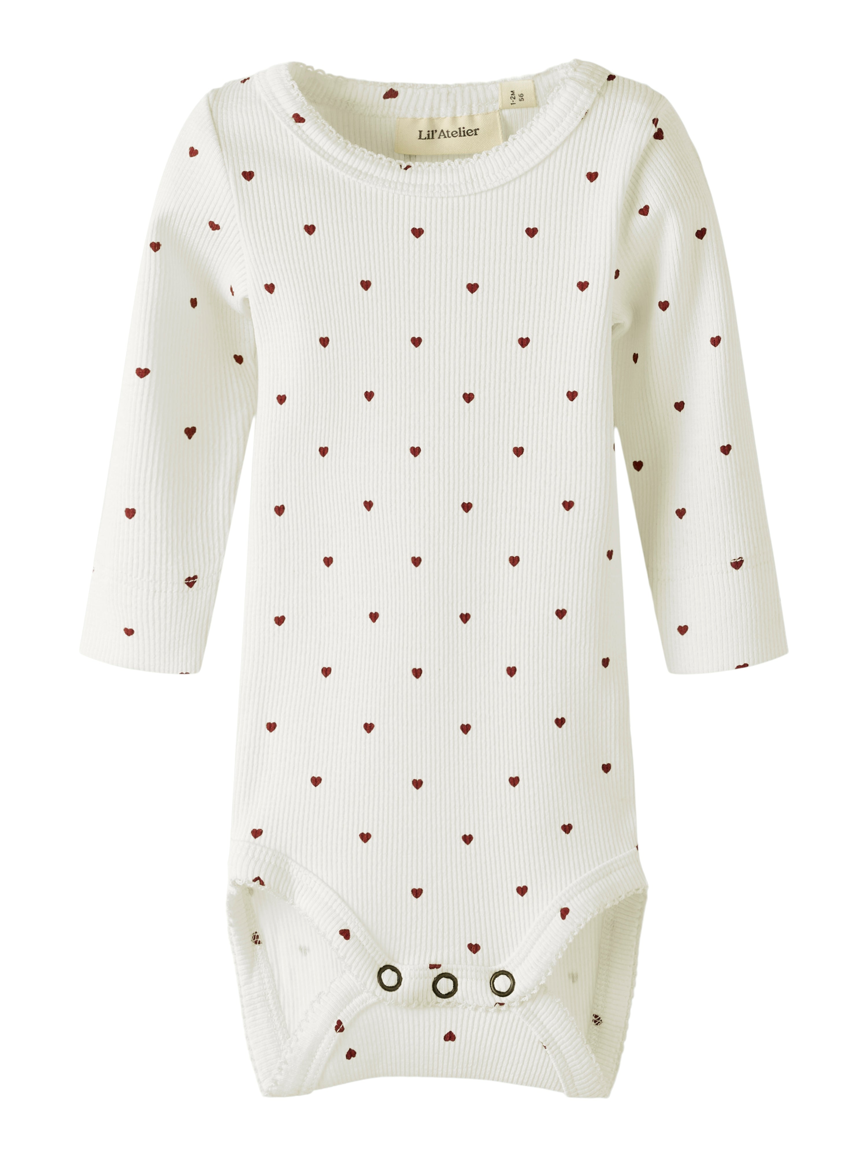 Lil Atelier Gago Slim Body NOOS - Coconut Milk Heart