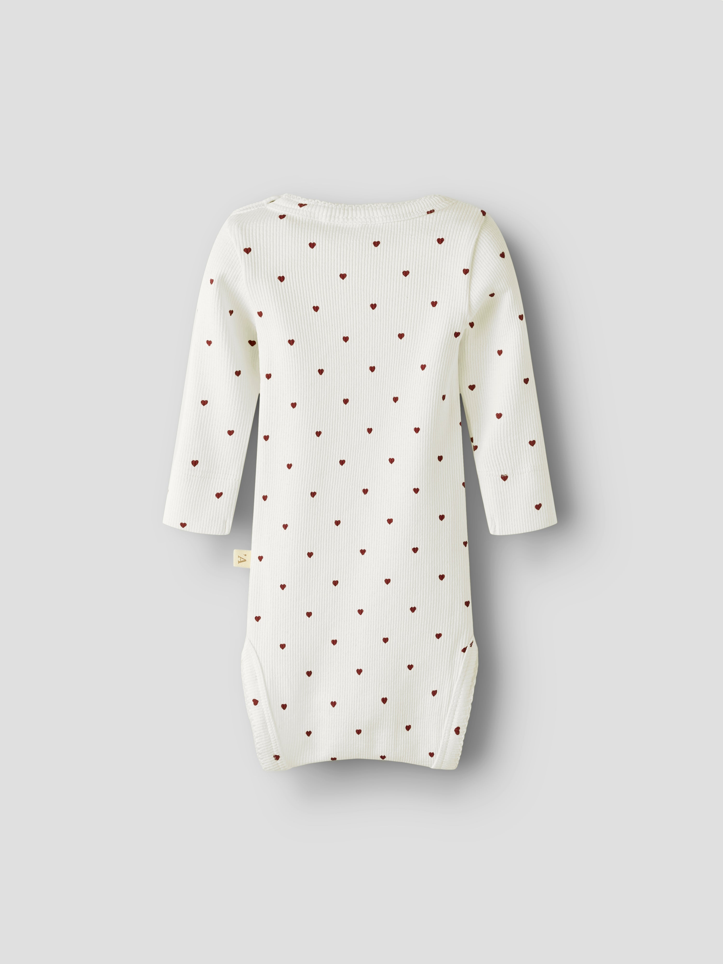 Lil Atelier Gago Slim Body NOOS - Coconut Milk Heart