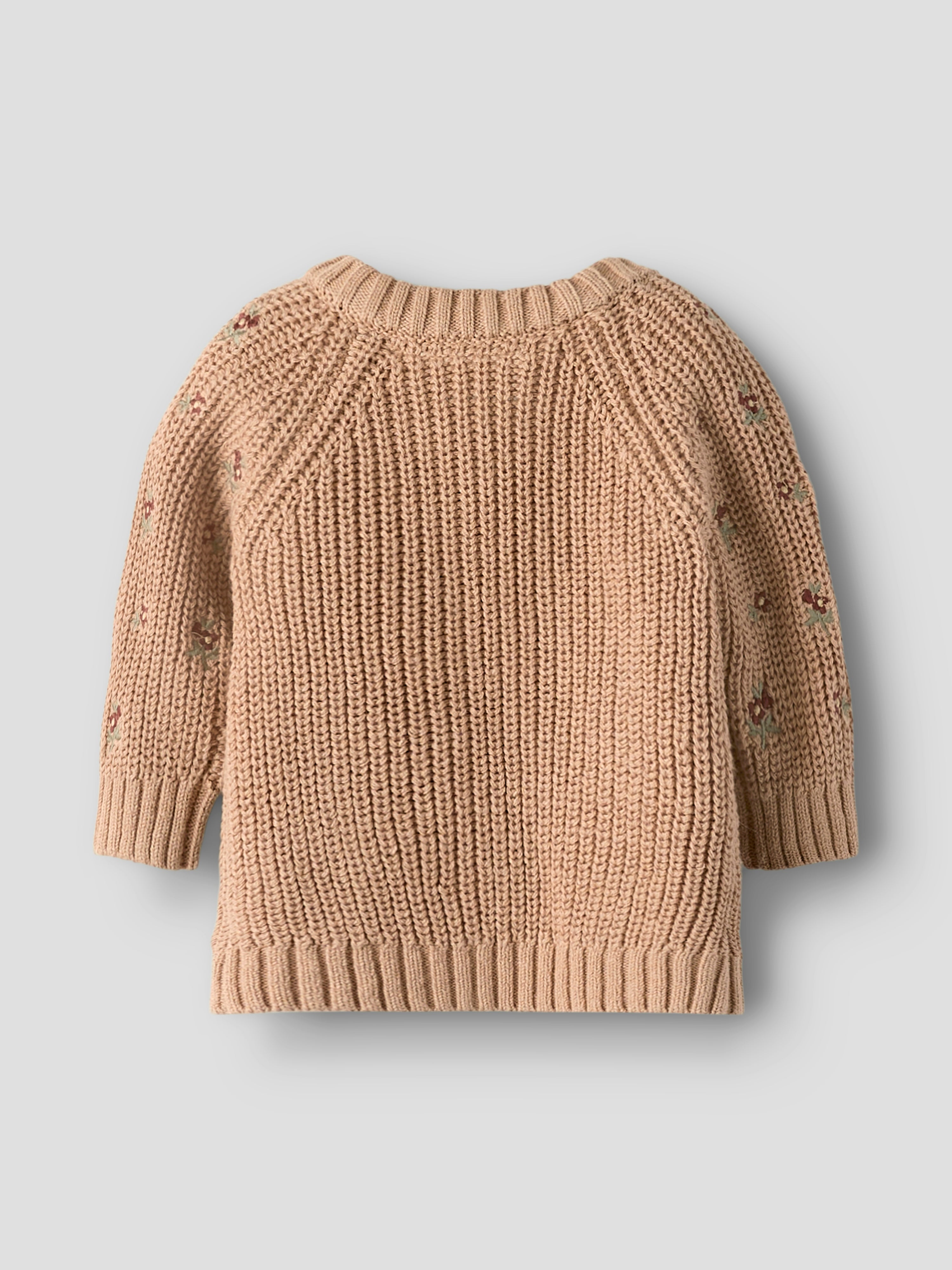 Lil Atelier Emlen Emb AO LS Knit Cardigan - Roebuck