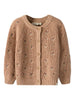 Lil Atelier Emlen Emb AO LS Knit Cardigan - Roebuck