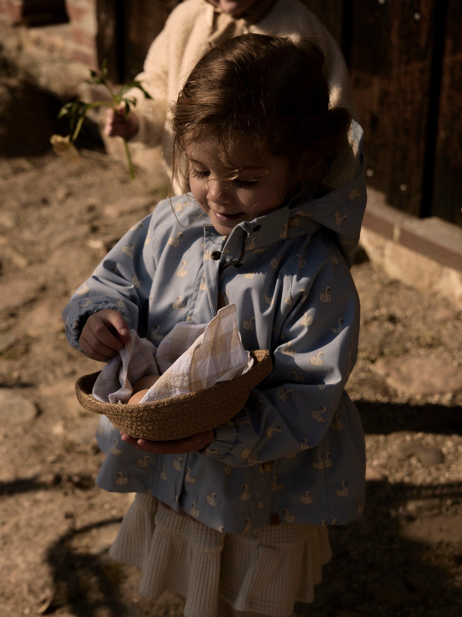 Lil Atelier Gudrun Jacket - Zen Blue/Swan