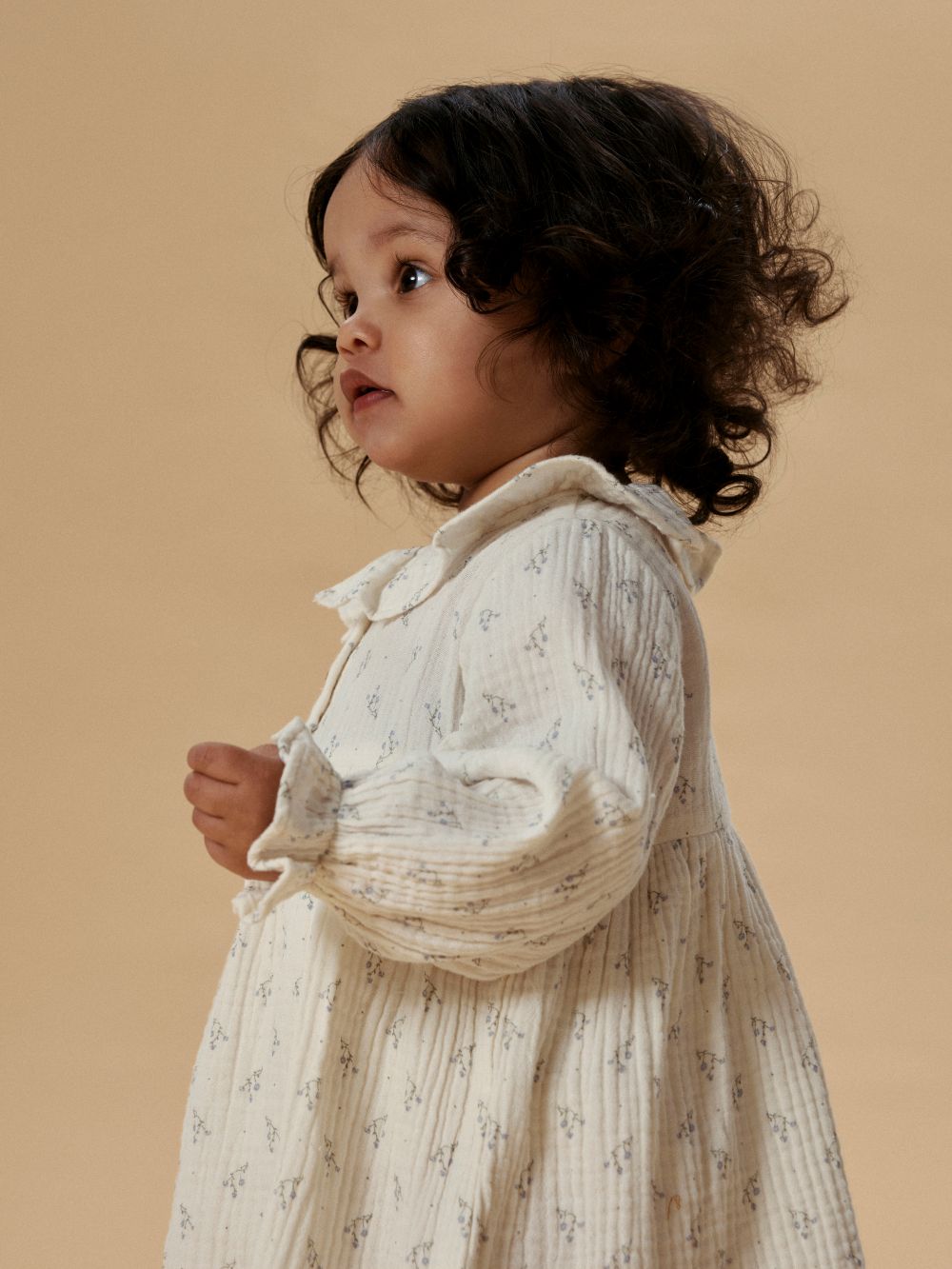 Lil Atelier Balia Loose Body Dress - Coconut Milk