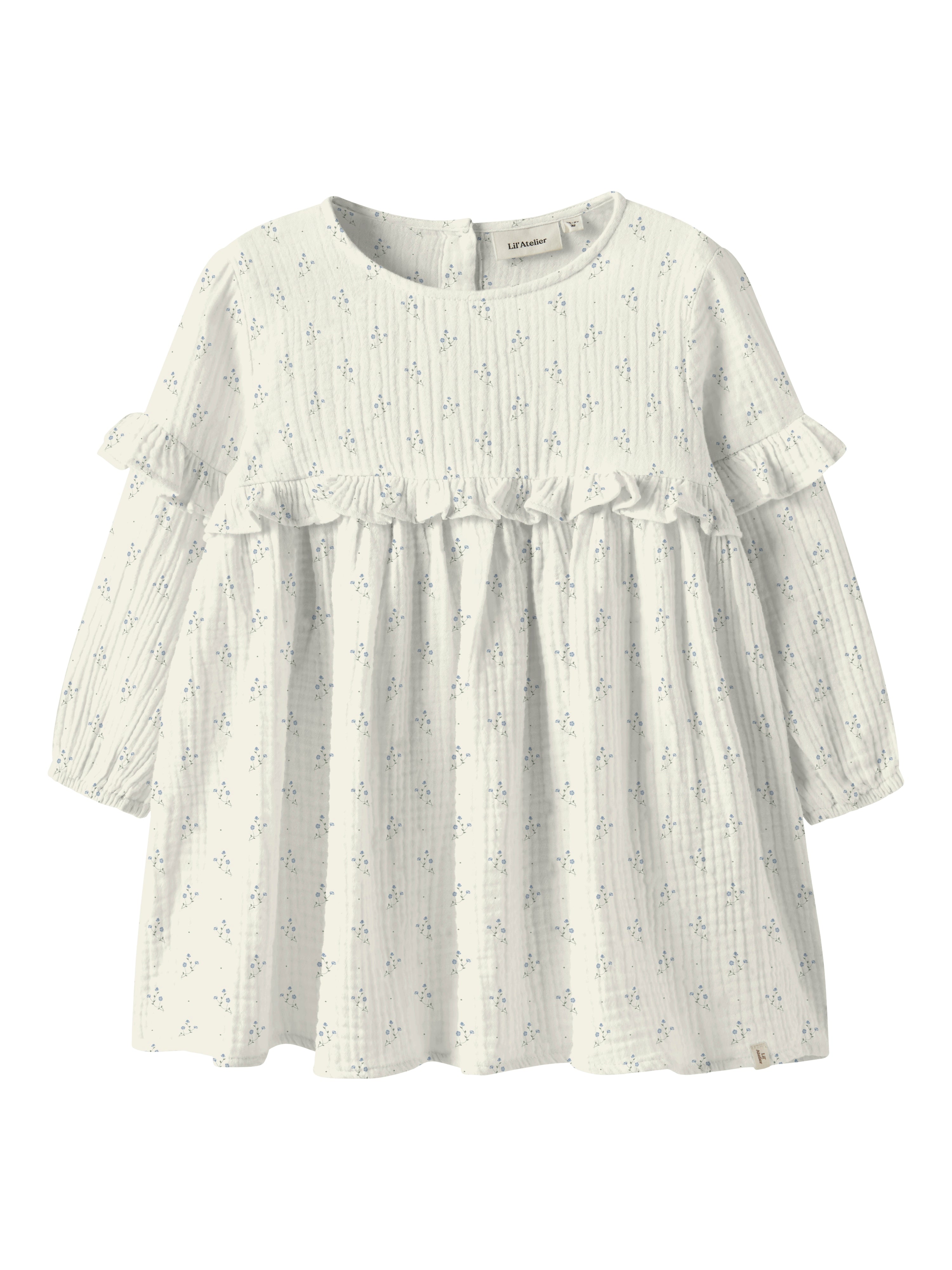Lil Atelier Balia Loose Dress - Coconut Milk