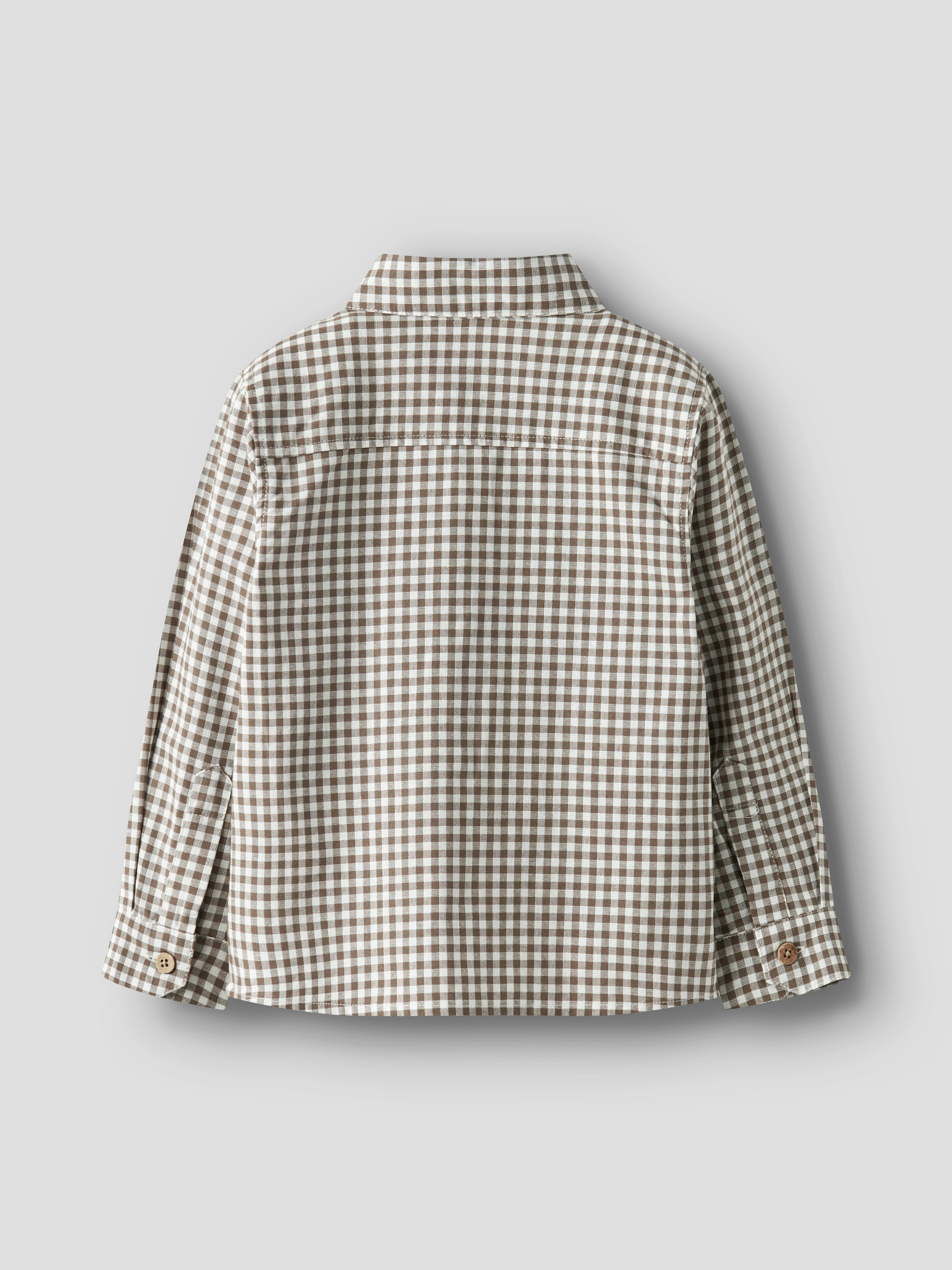 Lil Atelier Tallula LS Shirt - Shitake