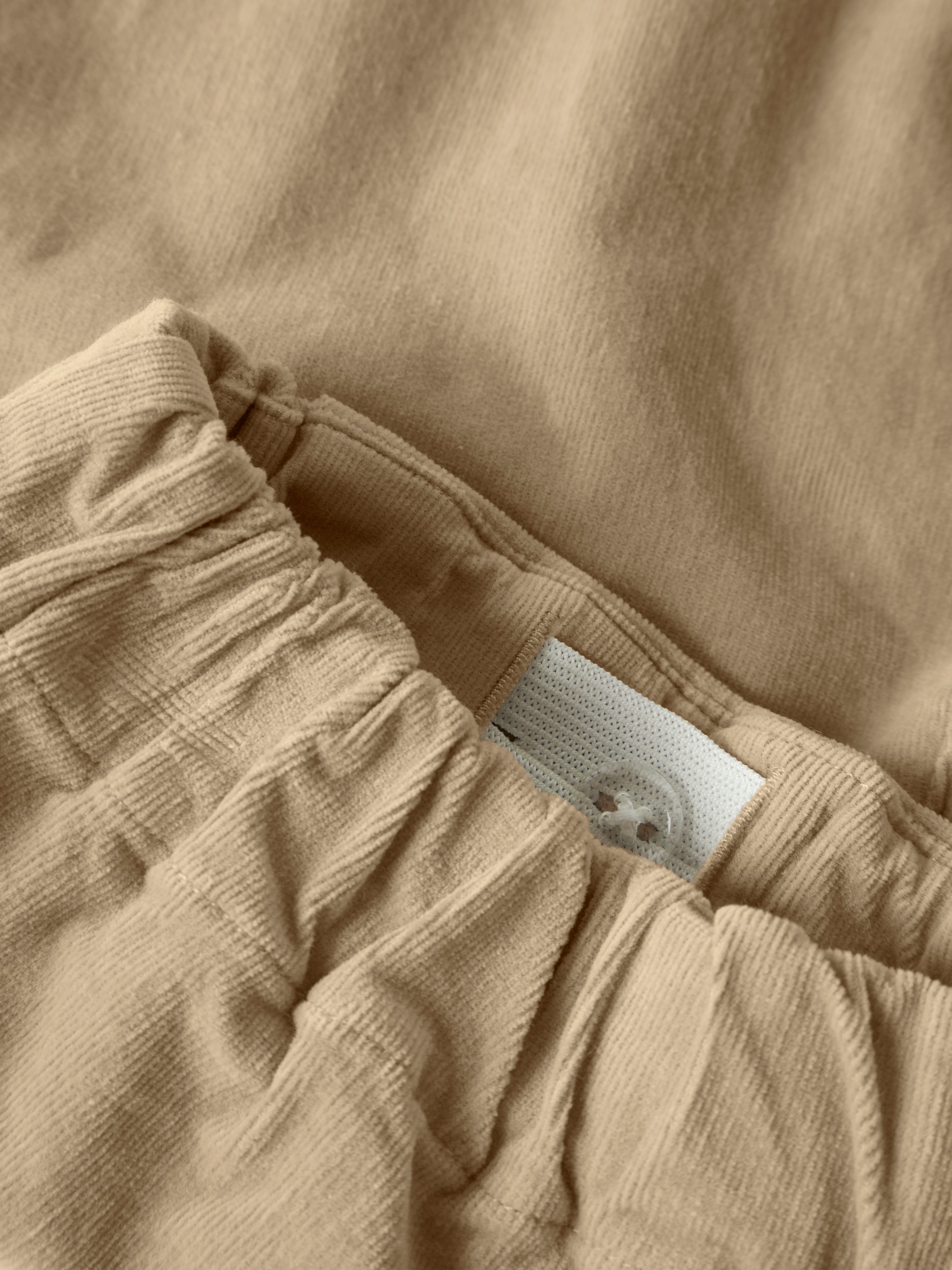 Lil Atelier Somba Loose Cord Pants - Irish Cream