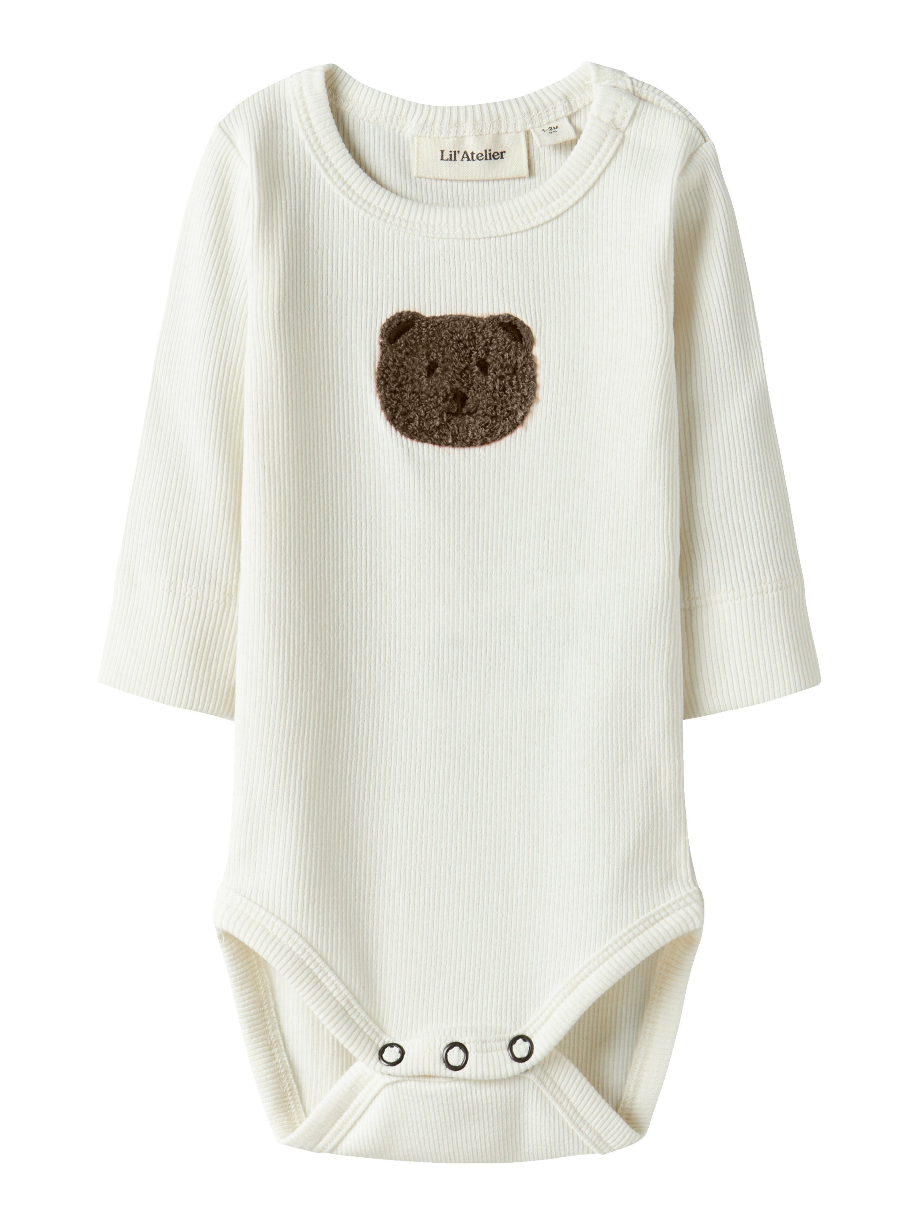 Lil Atelier Tonto LS Slim Body - Coconut Milk