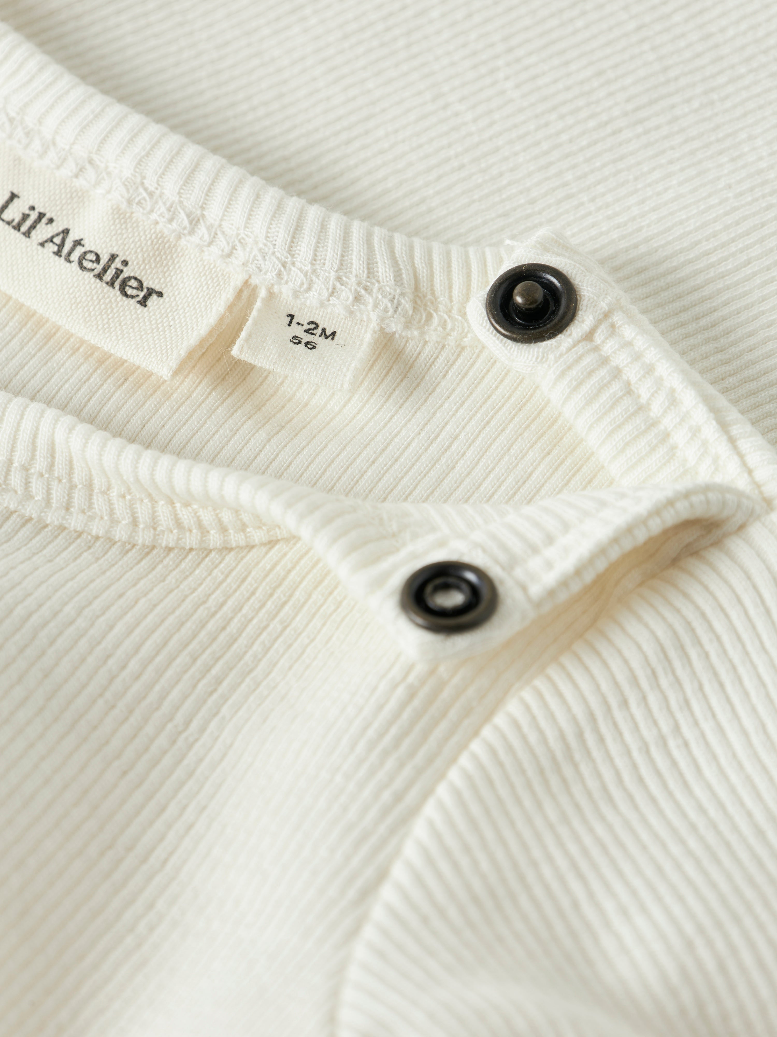 Lil Atelier Tonto LS Slim Body - Coconut Milk