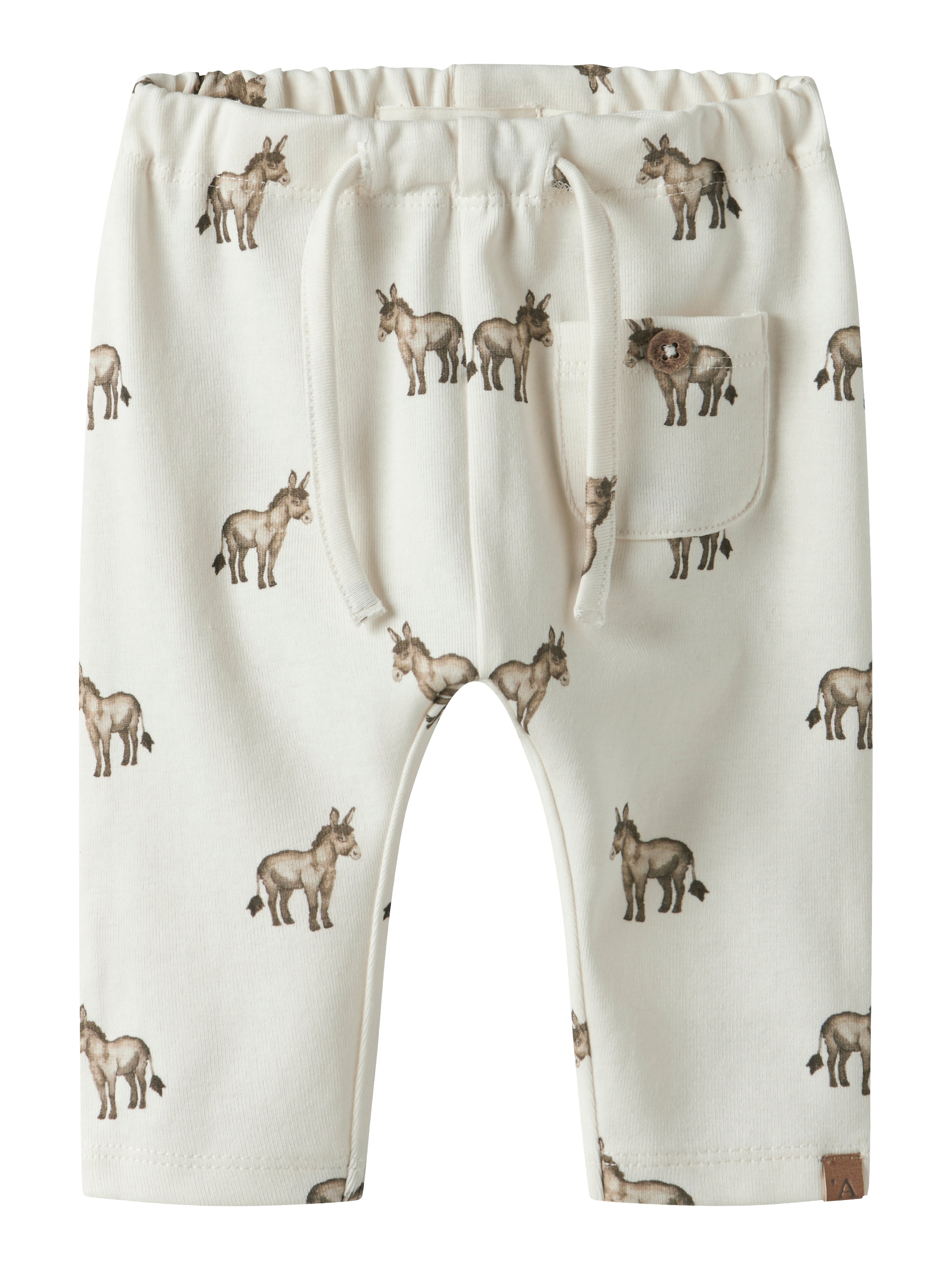 Lil Atelier Layo Sak Loose pants - Coconut Milk/Donky