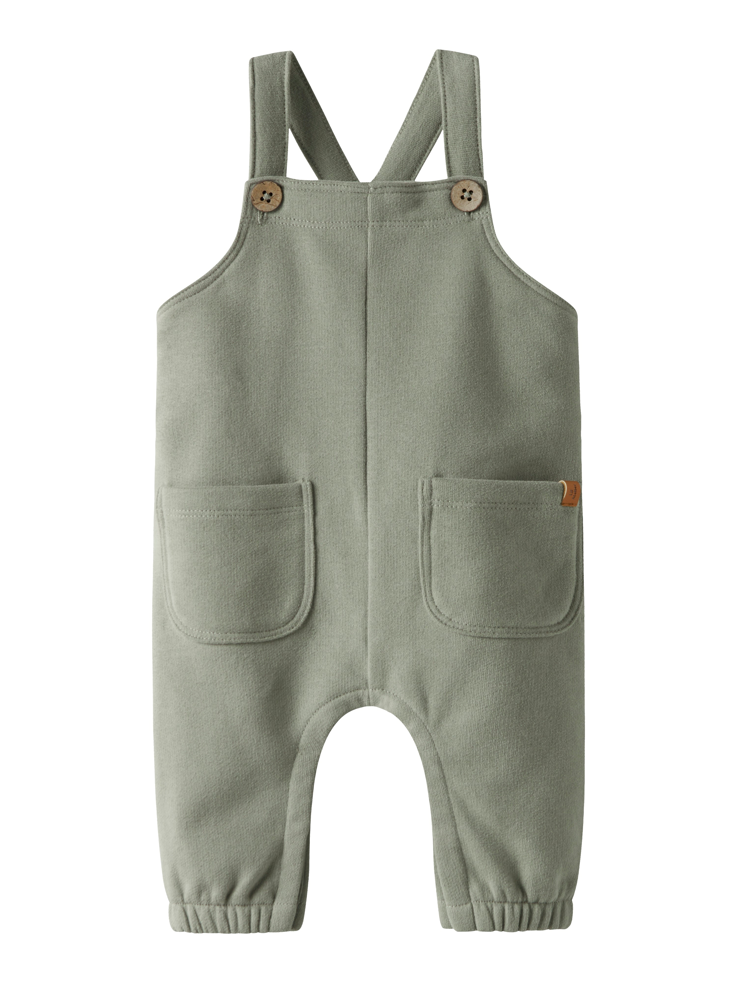 Lil Atelier ILondon Ruk Sweat Overall - Seagrass