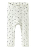Lil Atelier Gayo Sag Slim Leggings - Coconut Milk/Bell Flower