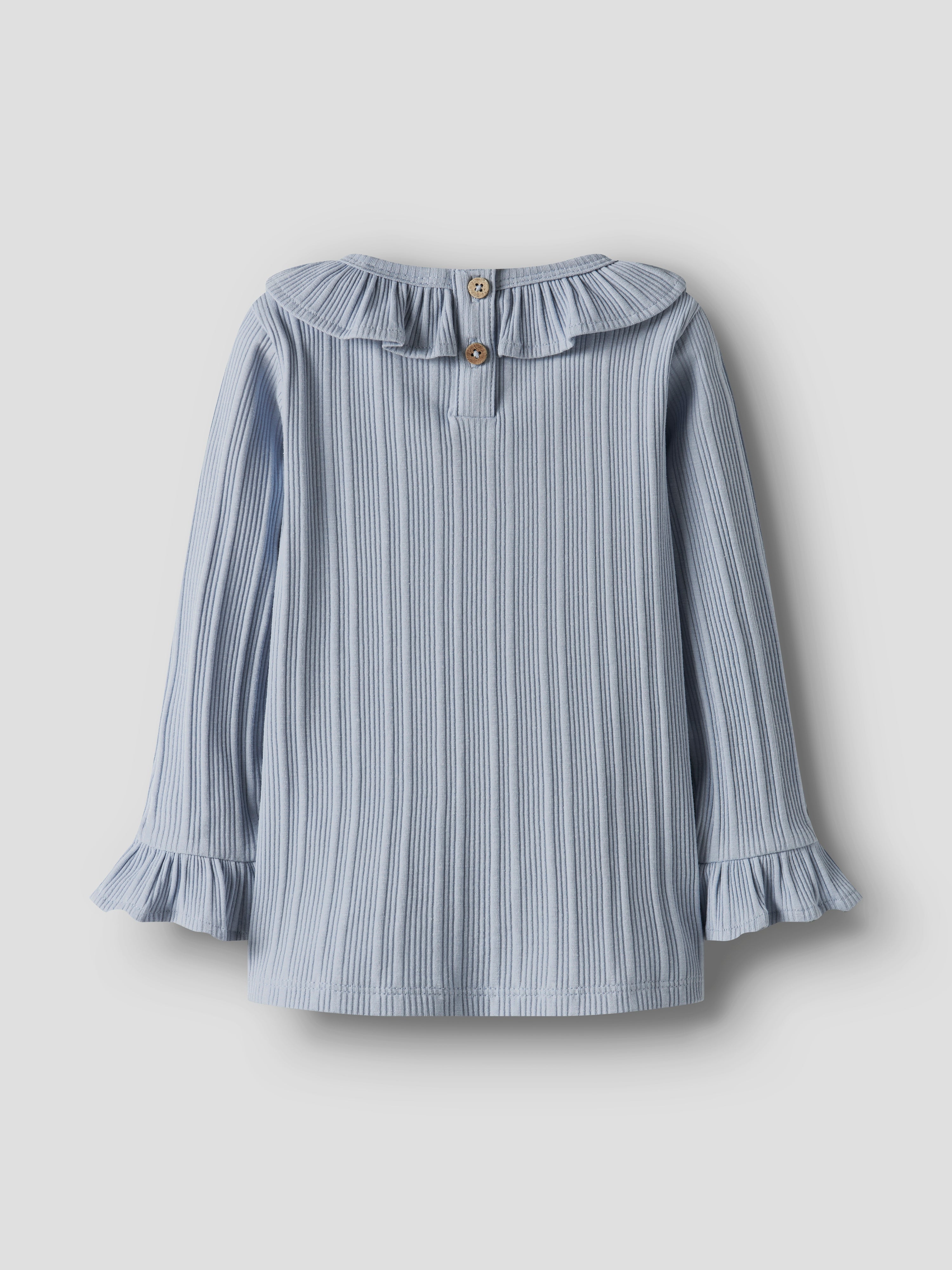 Lil Atelier Tansy Slim Top - Zen Blue