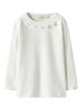 Lil Atelier Tapia LS Slim Top - Coconut Milk