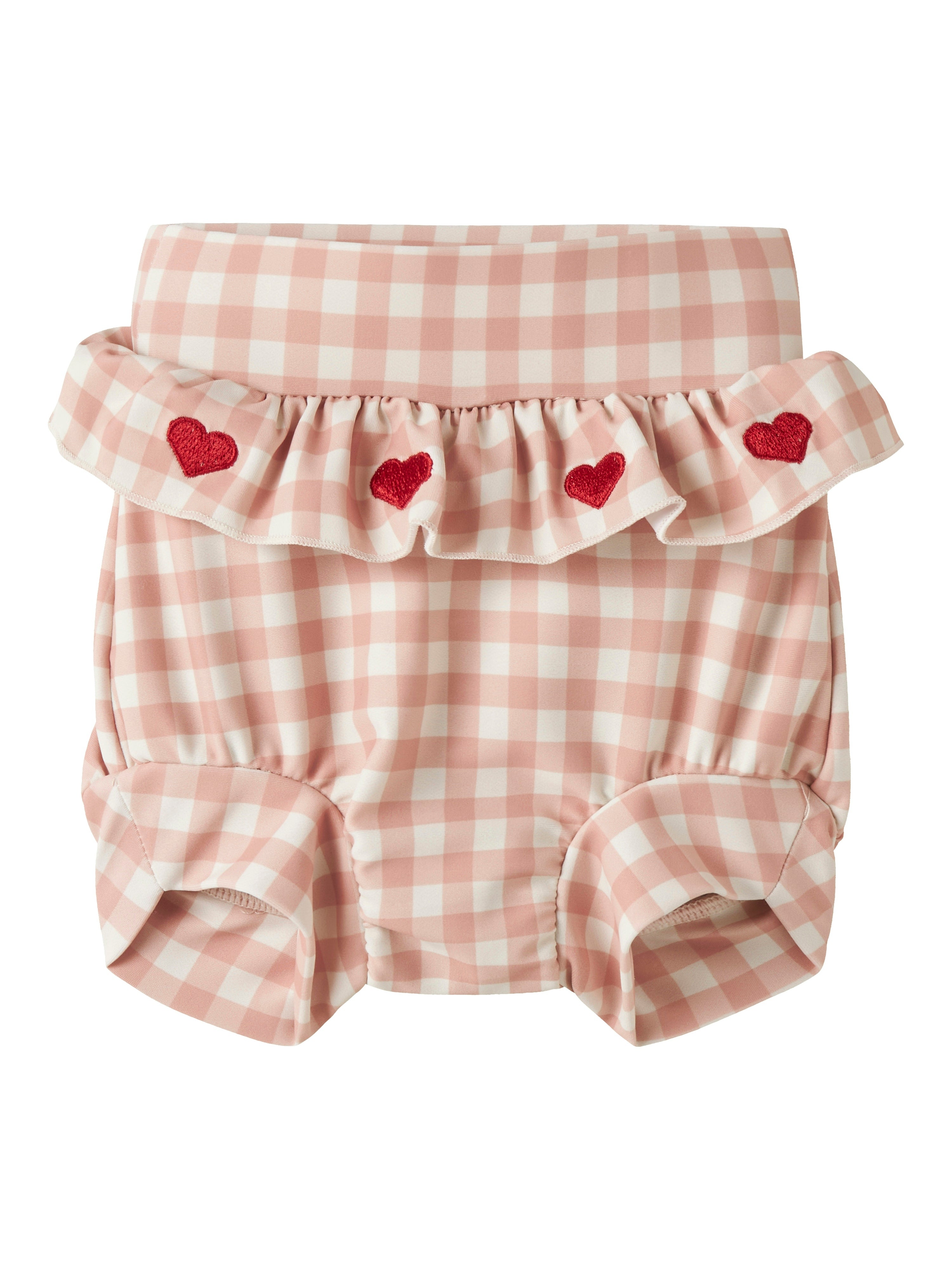 Lil Atelier Finley Swim Bloomers - Misty Rose