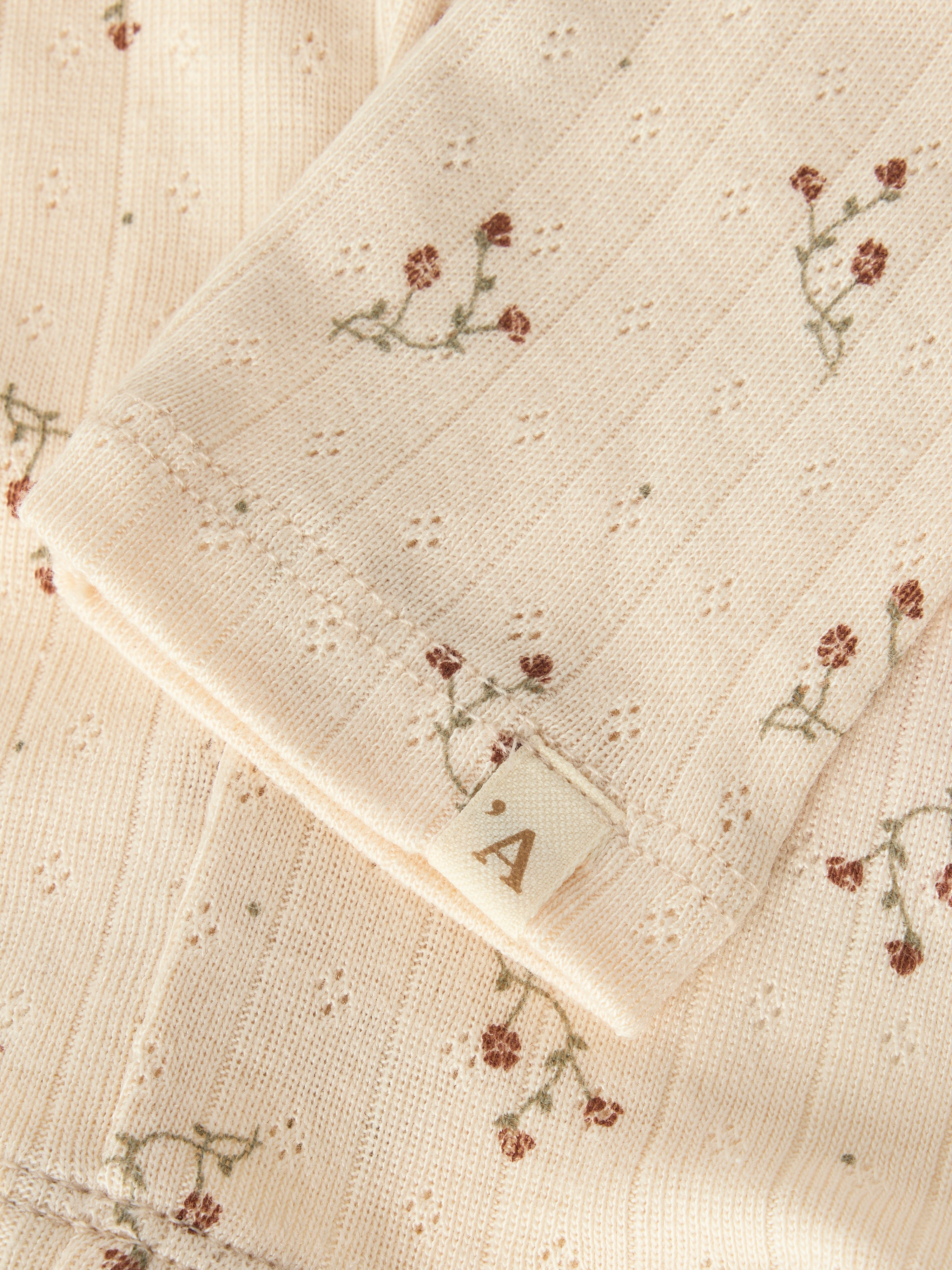 Lil Atelier Rachello Ria Slim Leggings - Novelle Peach/Flower