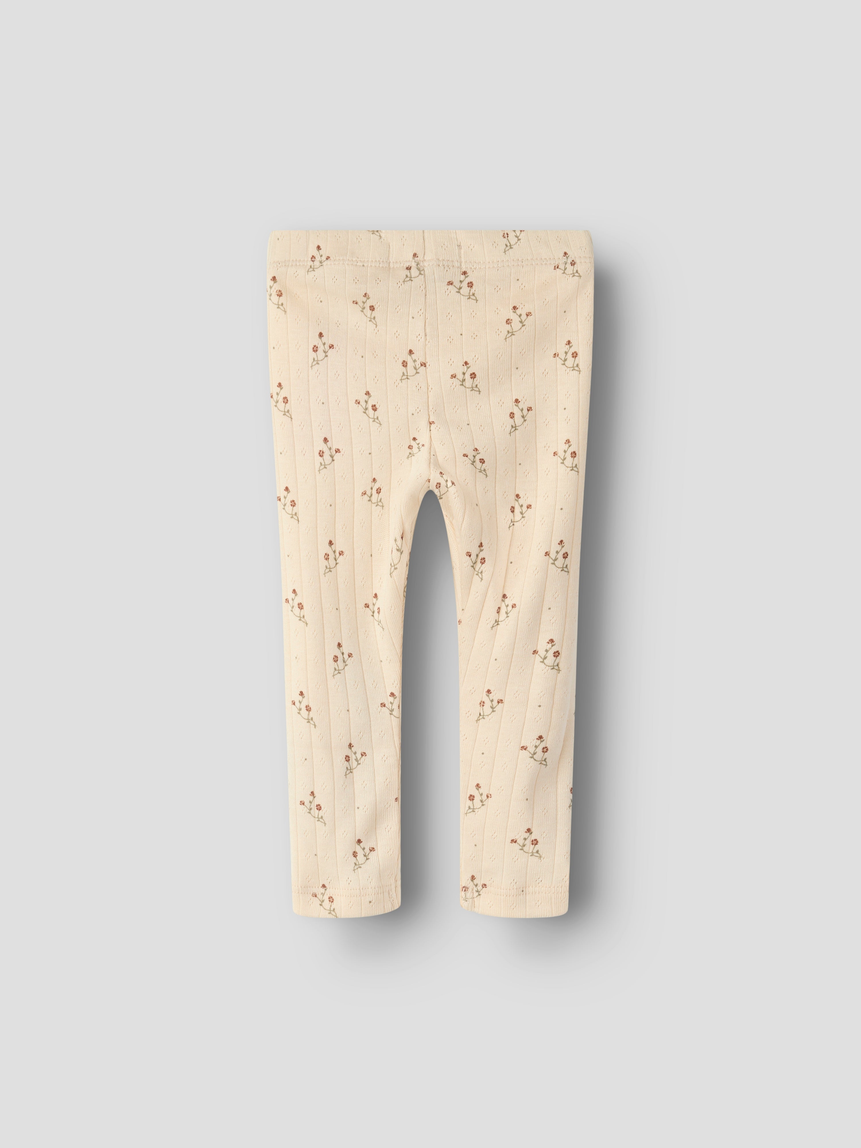 Lil Atelier Rachello Ria Slim Leggings - Novelle Peach/Flower
