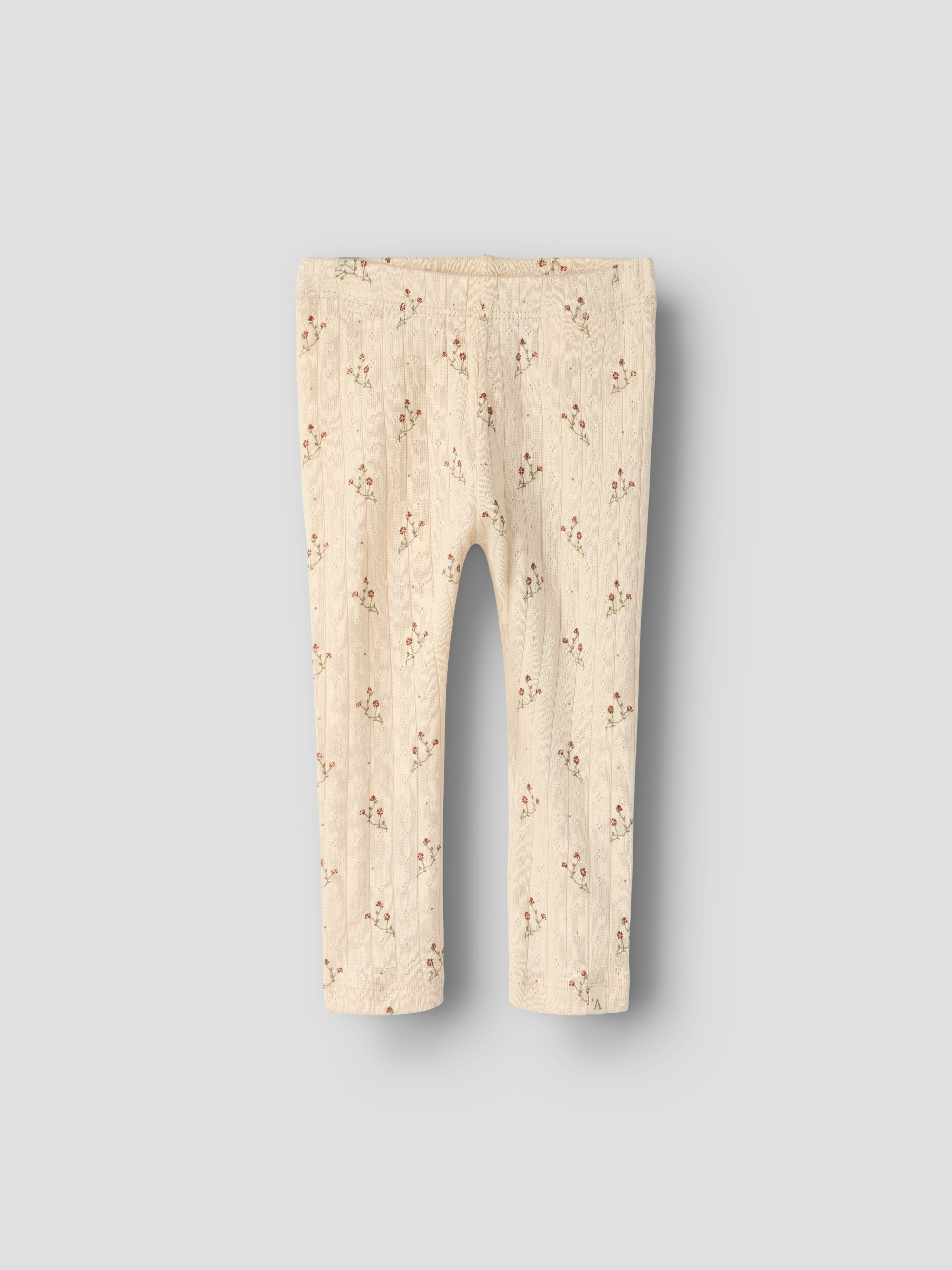 Lil Atelier Rachello Ria Slim Leggings - Novelle Peach/Flower