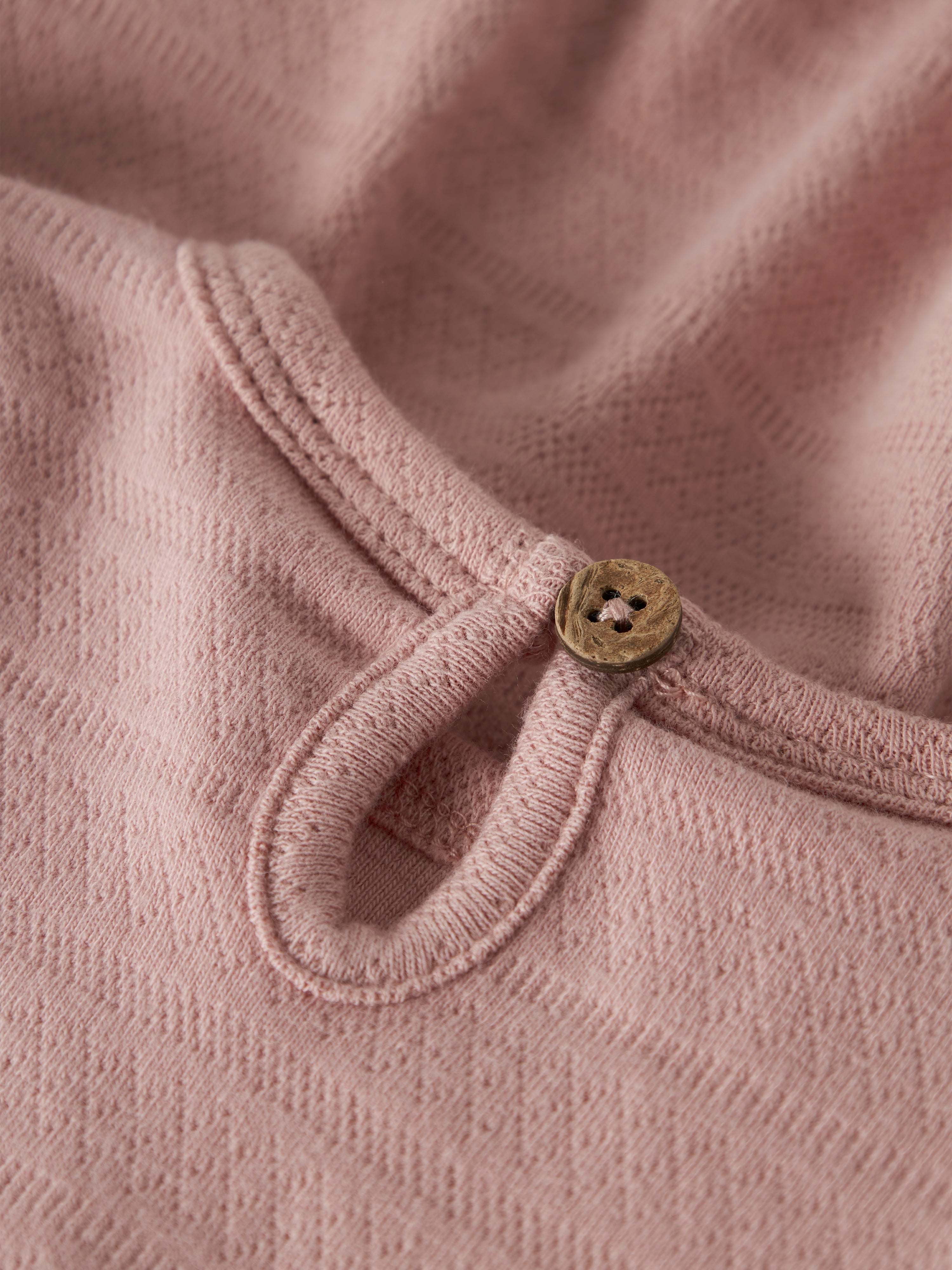 Lil Atelier Dimia LS Body Dress - Misty Rose