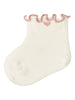 Lil Atelier Fiducia Socks - Coconut Milk/Misty Rose