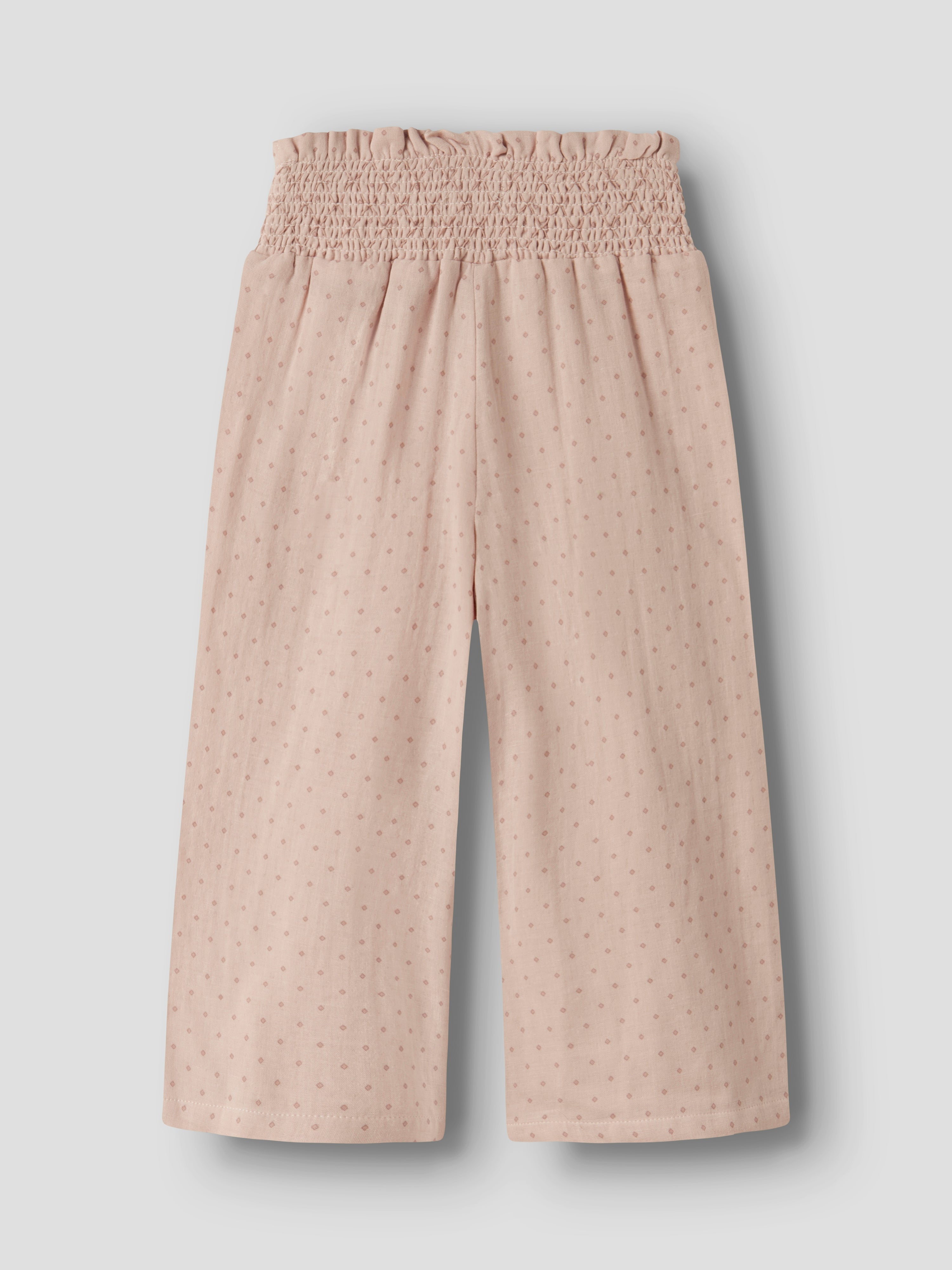 Lil Atelier Dembe Wide Pants - Peach Whip
