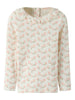 Lil Atelier Gago Kis Slim Top - Coconut Milk/Hydrangea