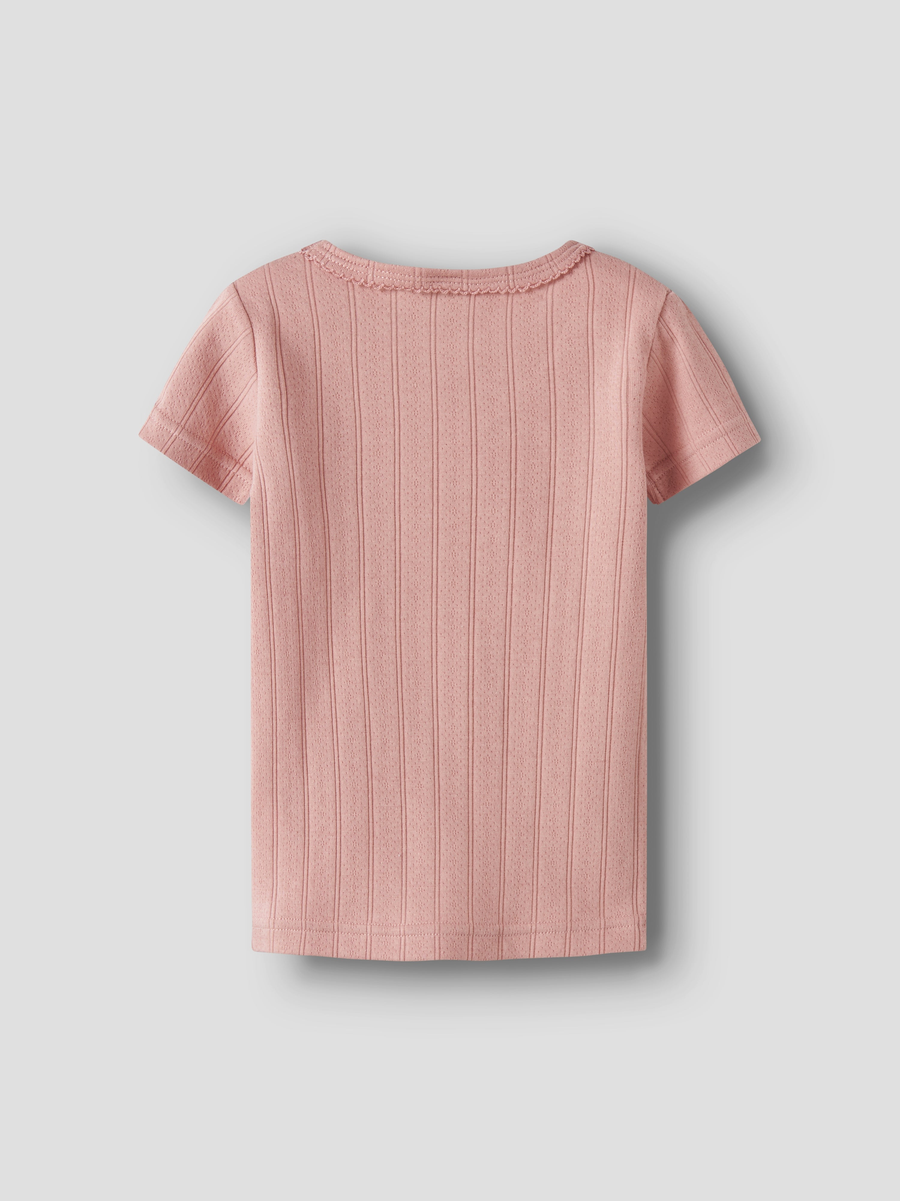 Lil Atelier Falina SS Slim Top - Misty Rose
