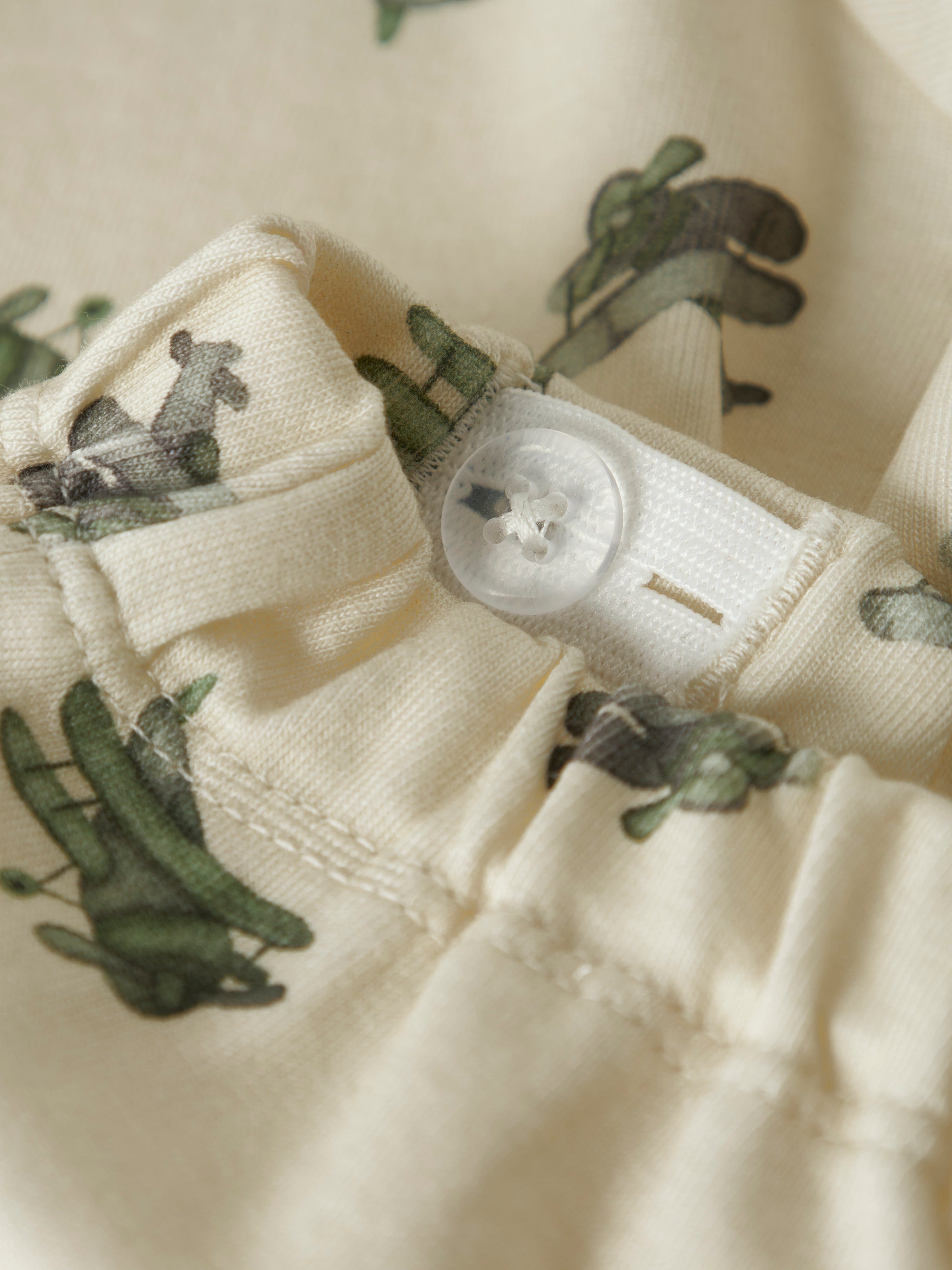 Lil Atelier Layo Geu Loose pants - Coconut Milk/Airplane