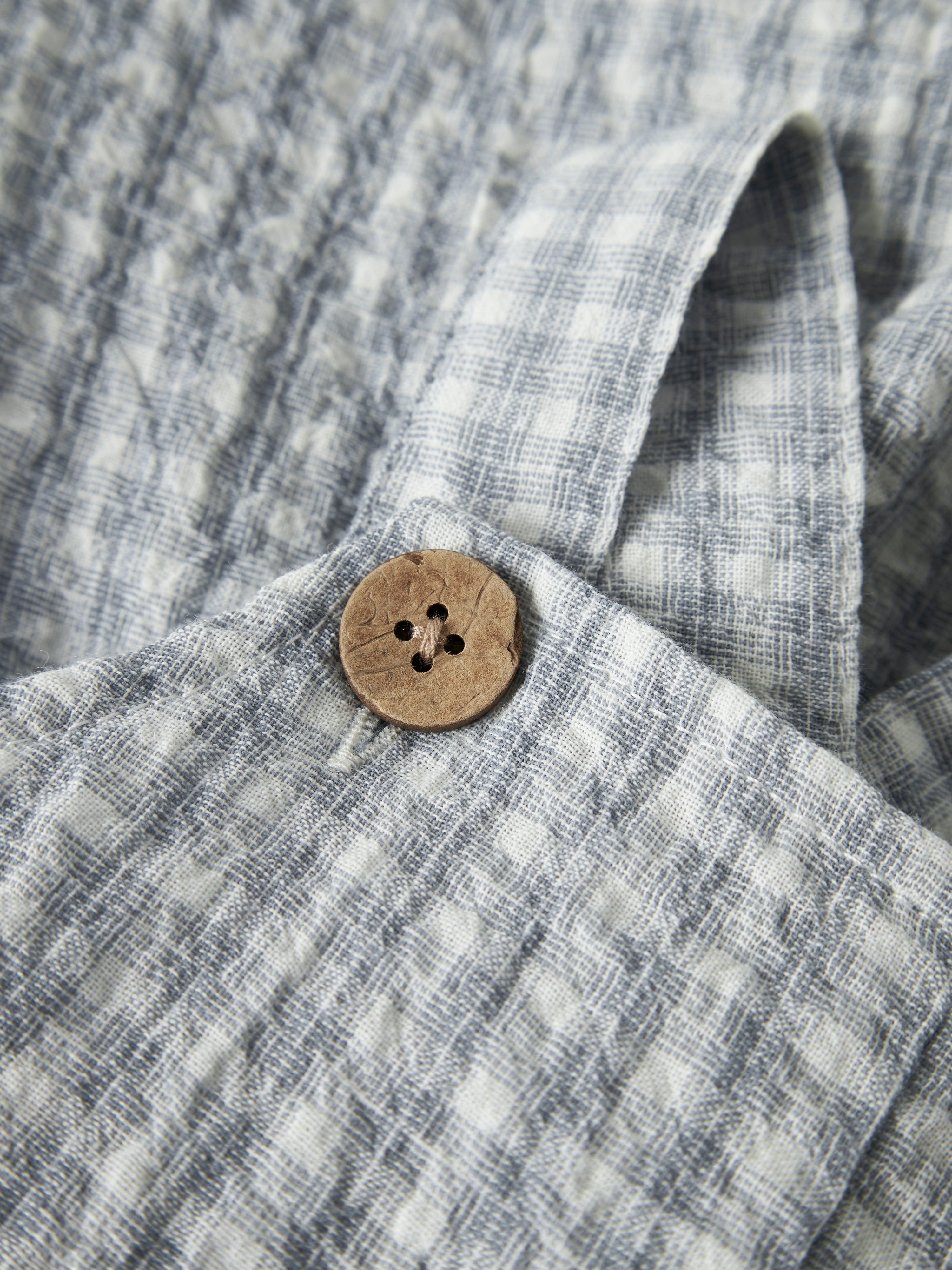 Lil Atelier Frey Loose Short Overall - Coconut Milk