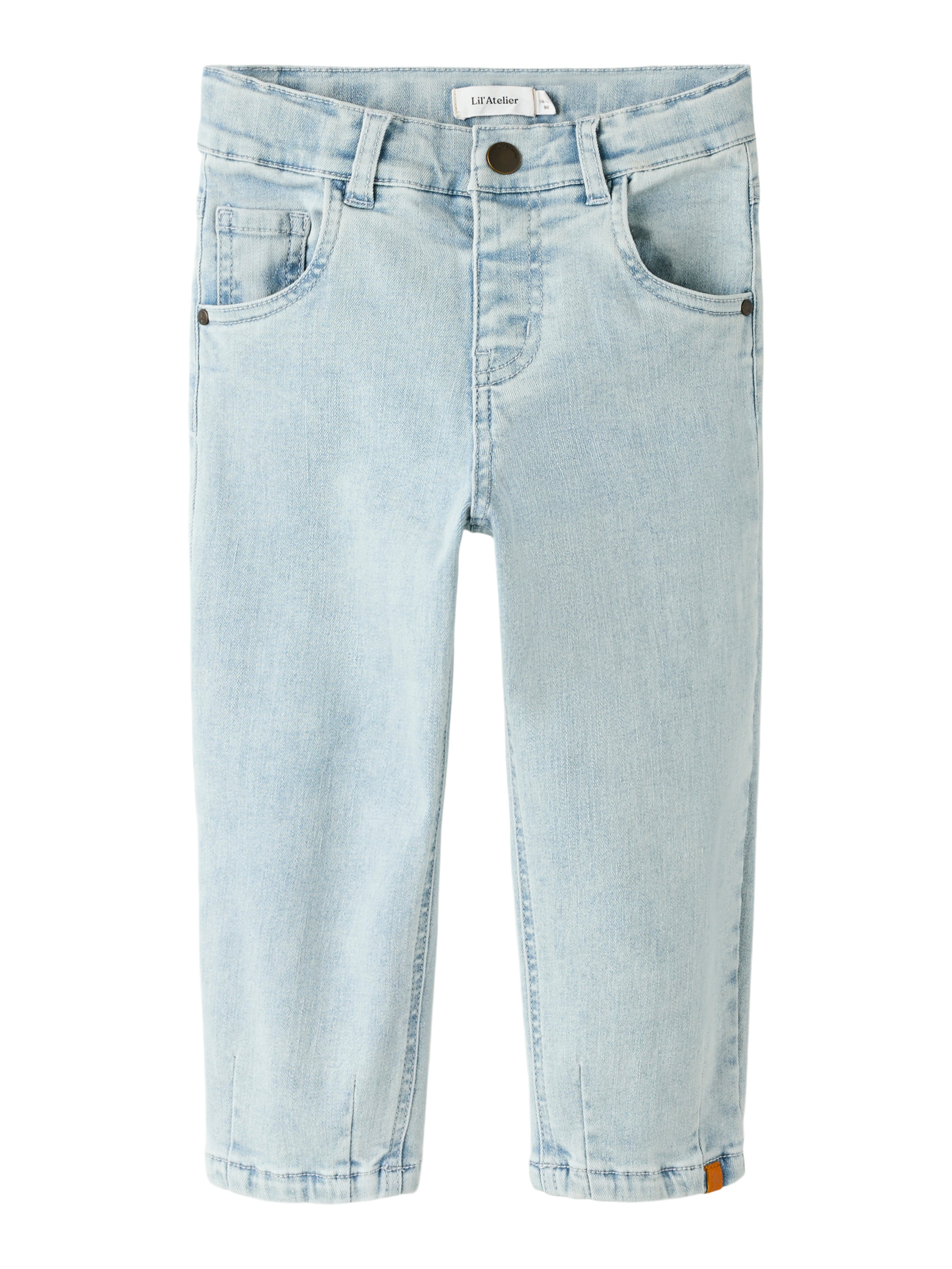 Lil Atelier Frances Loose Jeans - Light Blue Denim