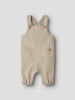 Lil Atelier Doreen Loose Twill Overall - Oxford Tan