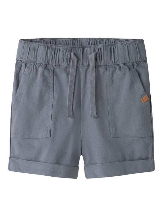 Lil Atelier Fredrik Loose Shorts - Tradewinds