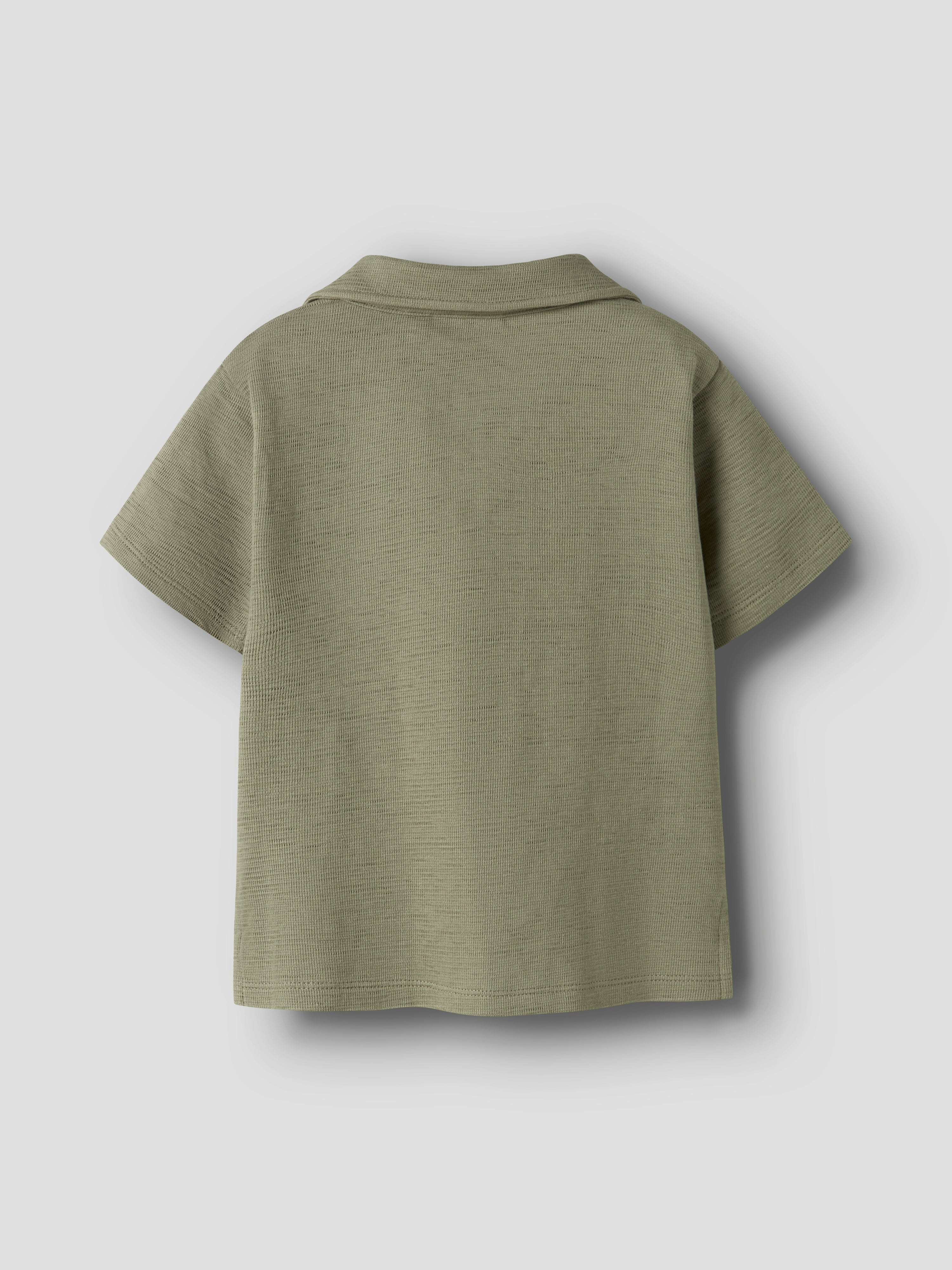 Lil Atelier Falk SS Loose Polo Top - Overland Trek
