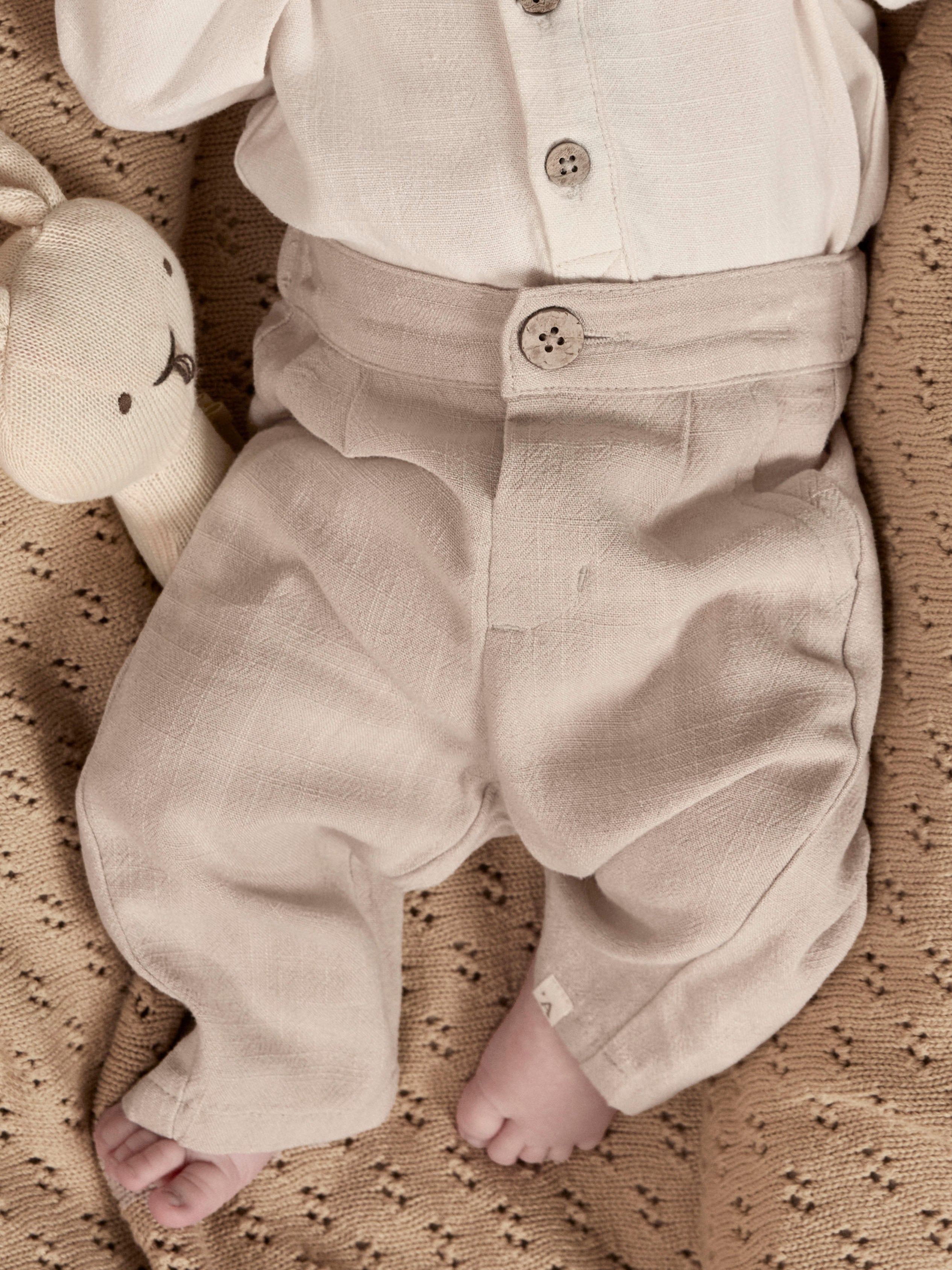 Lil Atelier Freddie Pants - Feather Gray