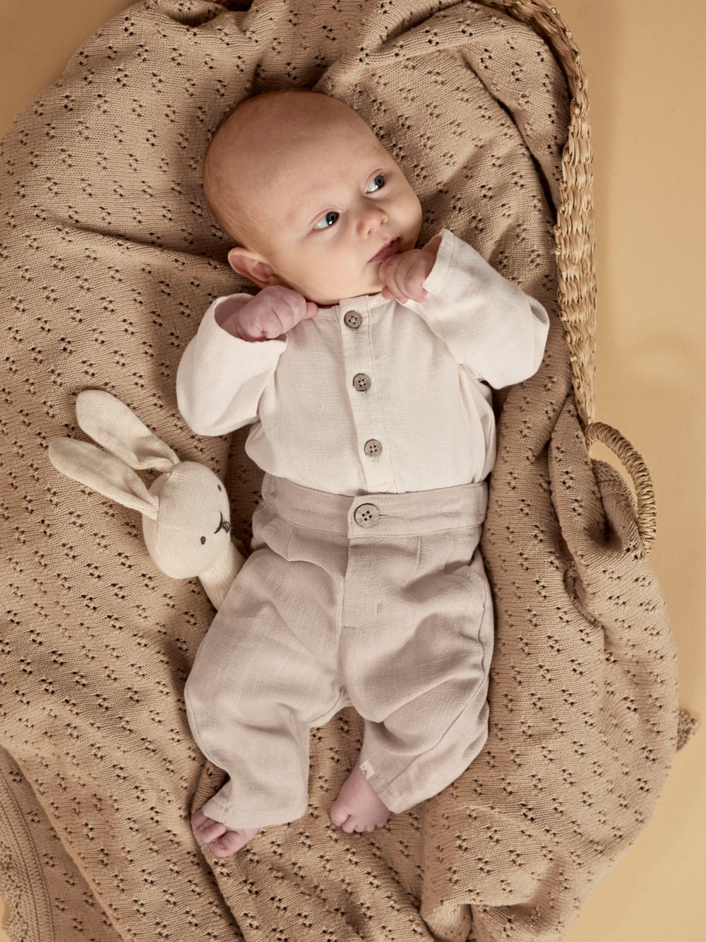 Lil Atelier Freddie Pants - Feather Gray