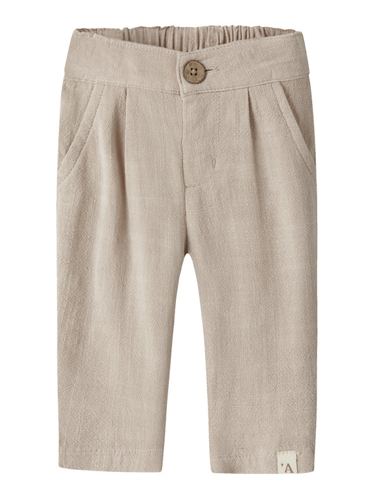 Lil Atelier Freddie Pants - Feather Gray