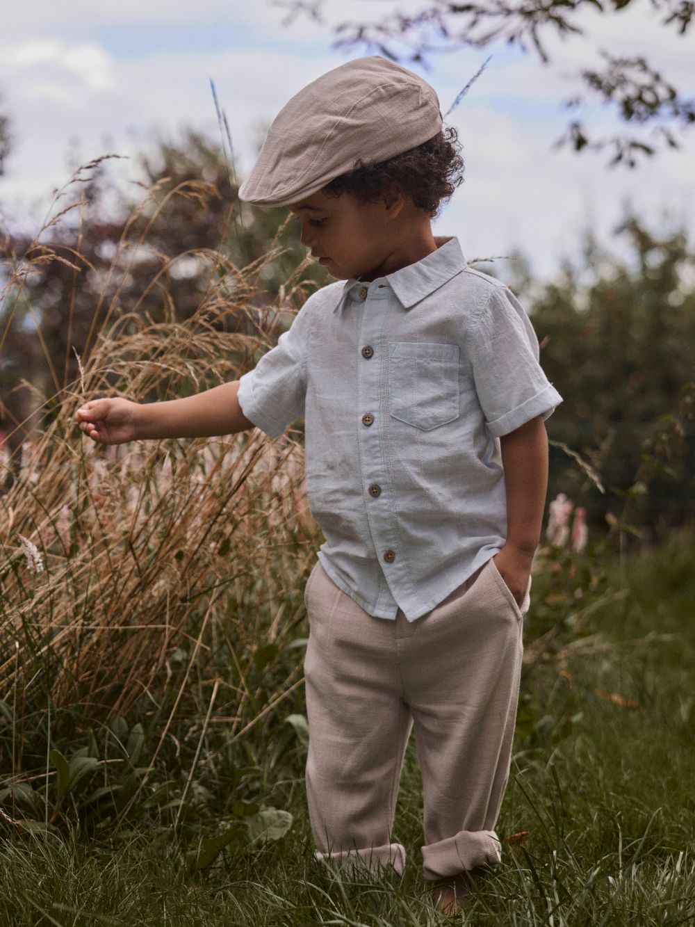 Lil Atelier Freddie Pants - Feather Gray